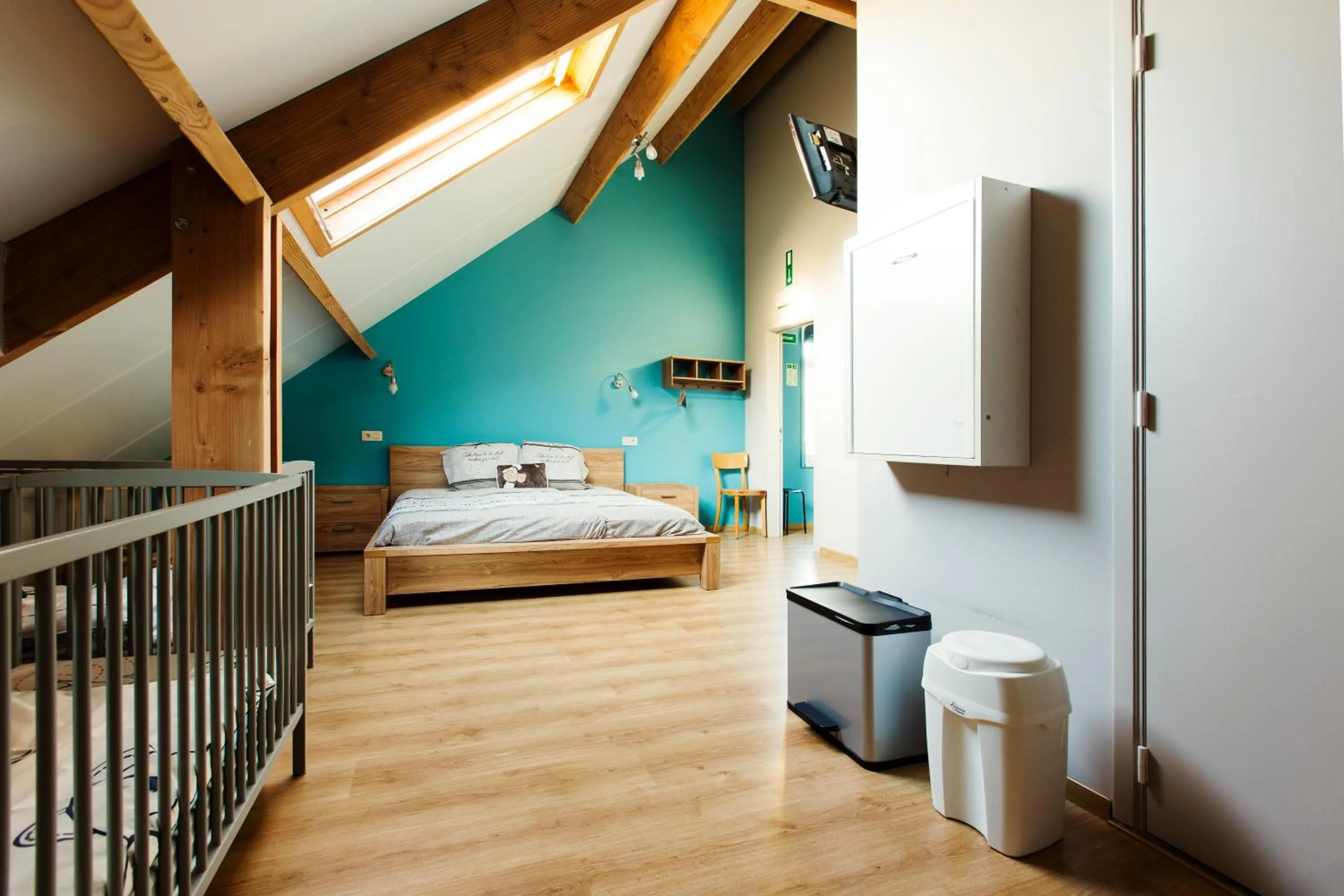 Bed in B&B Hoeve de Schapenkop