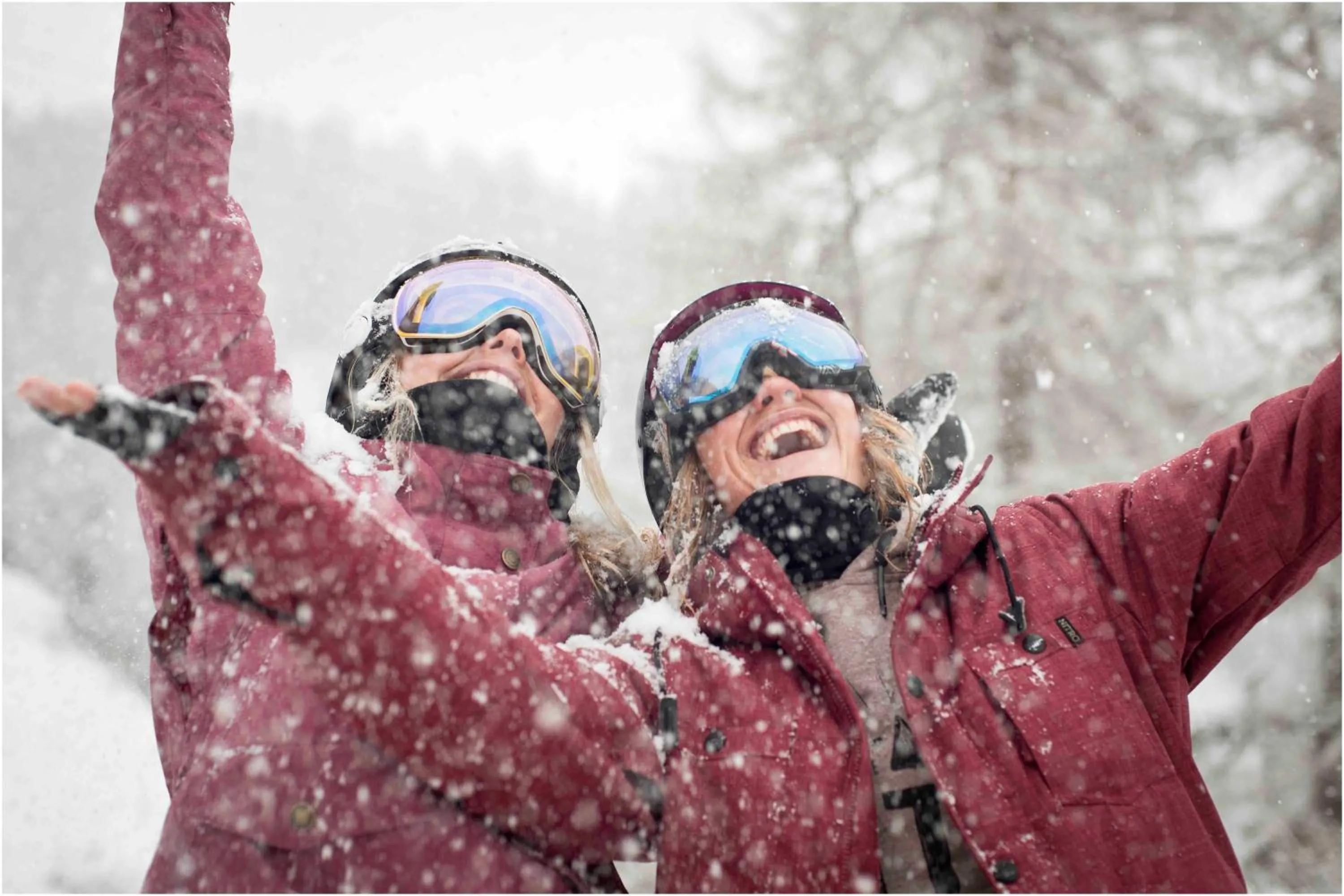 Skiing in Ibex Lodge