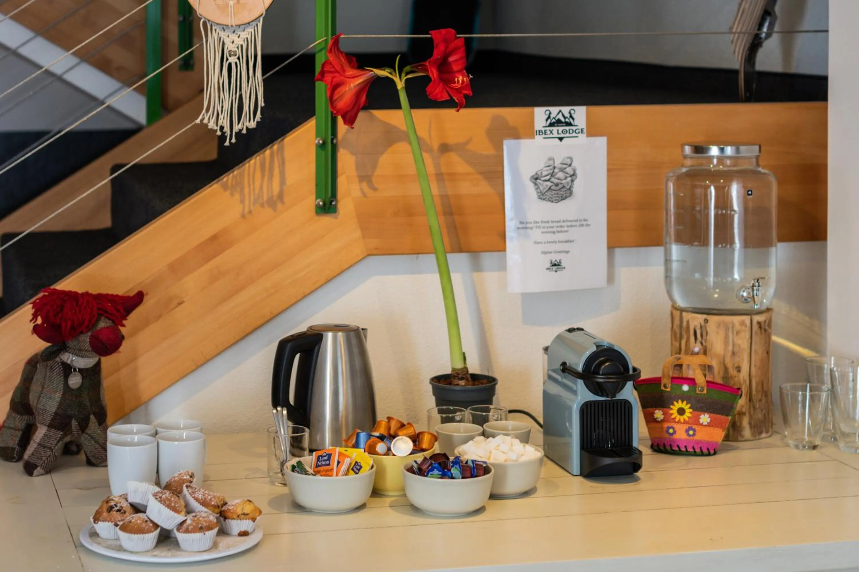 Coffee/tea facilities in Ibex Lodge
