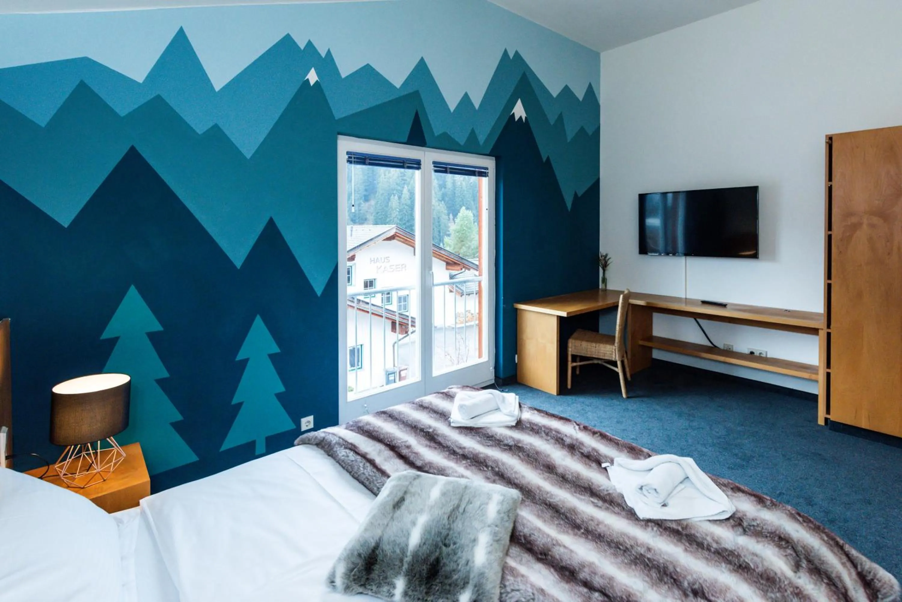 Bedroom, Bed in Ibex Lodge