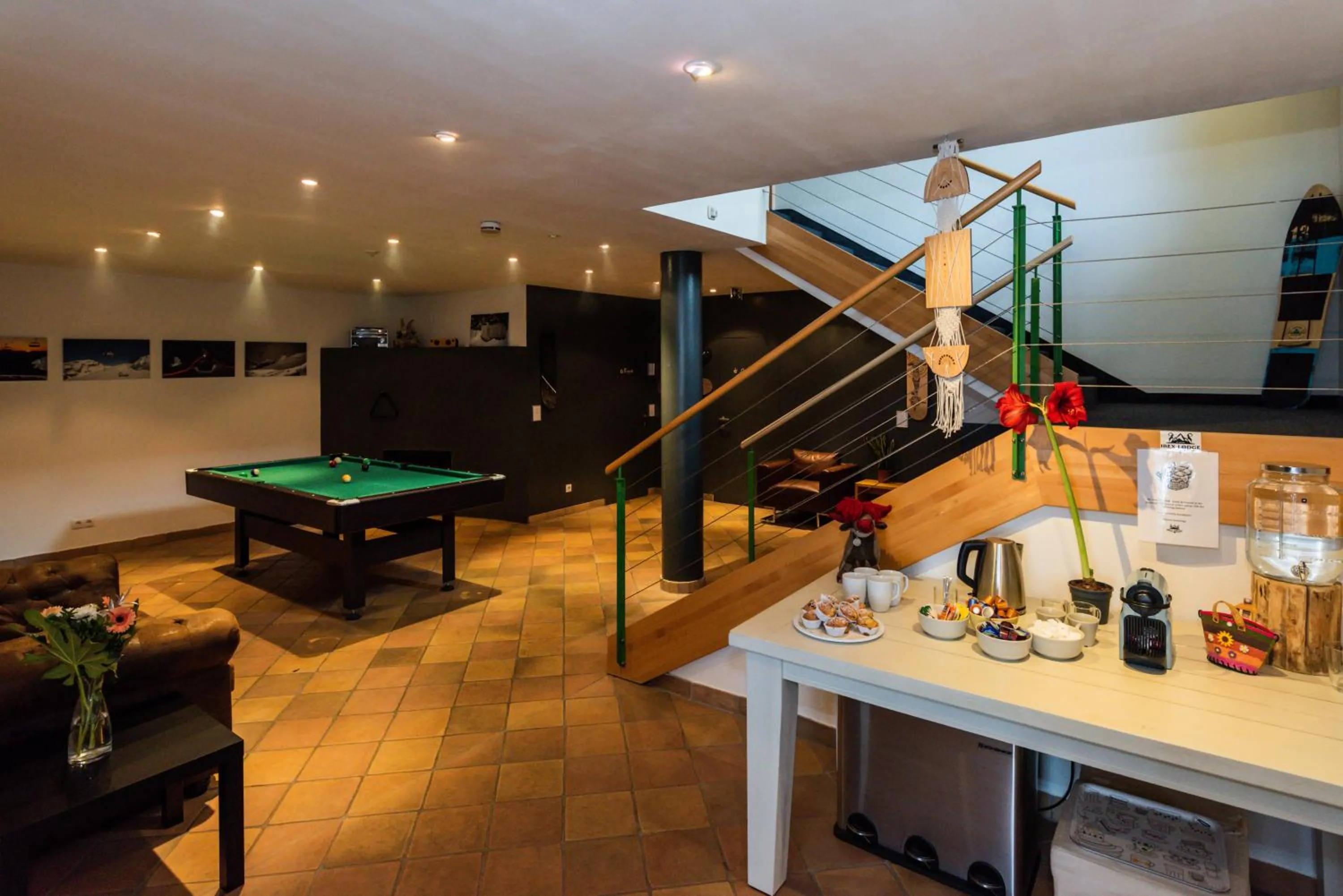 Billiard in Ibex Lodge