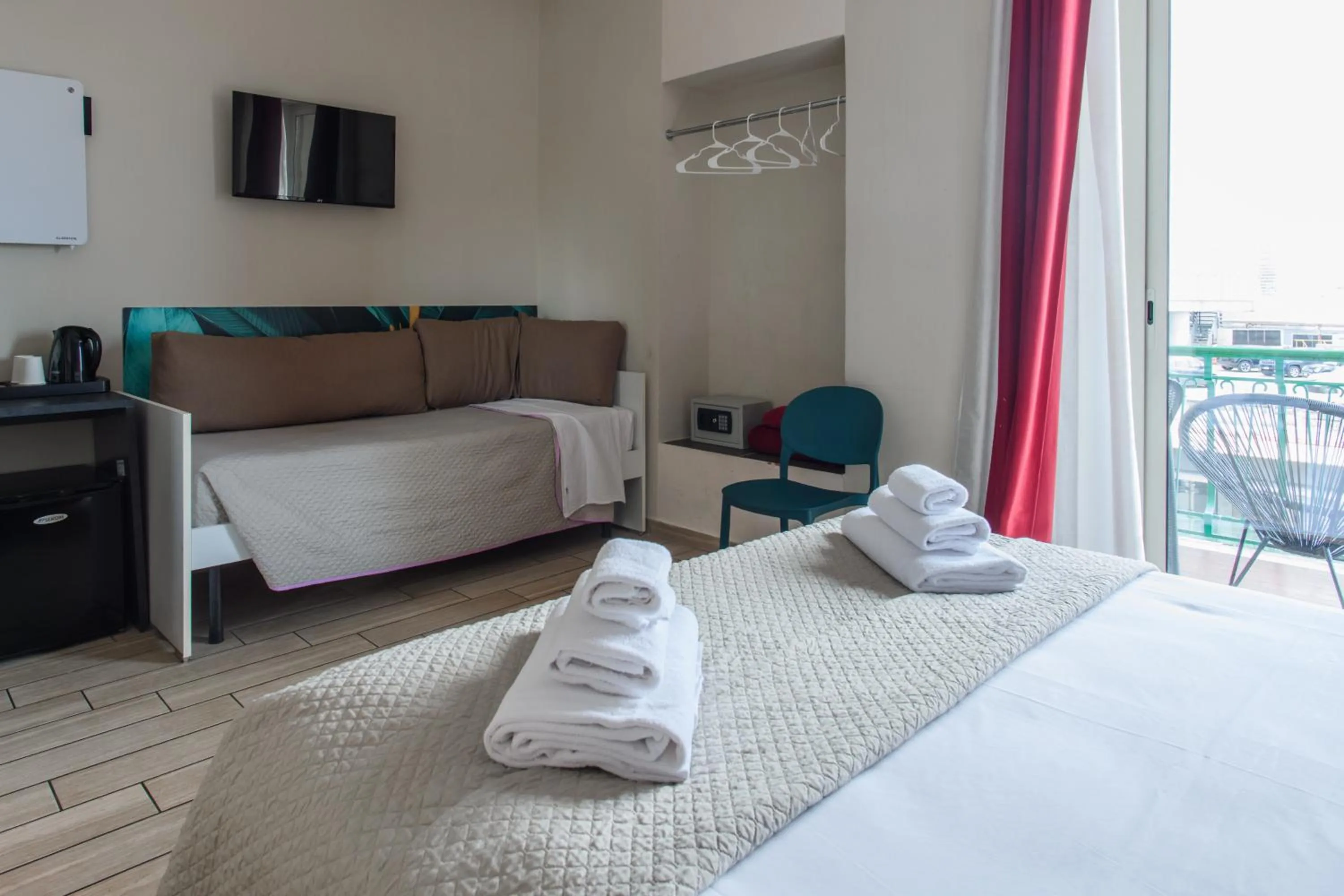 Bed in B&B Metropolitan