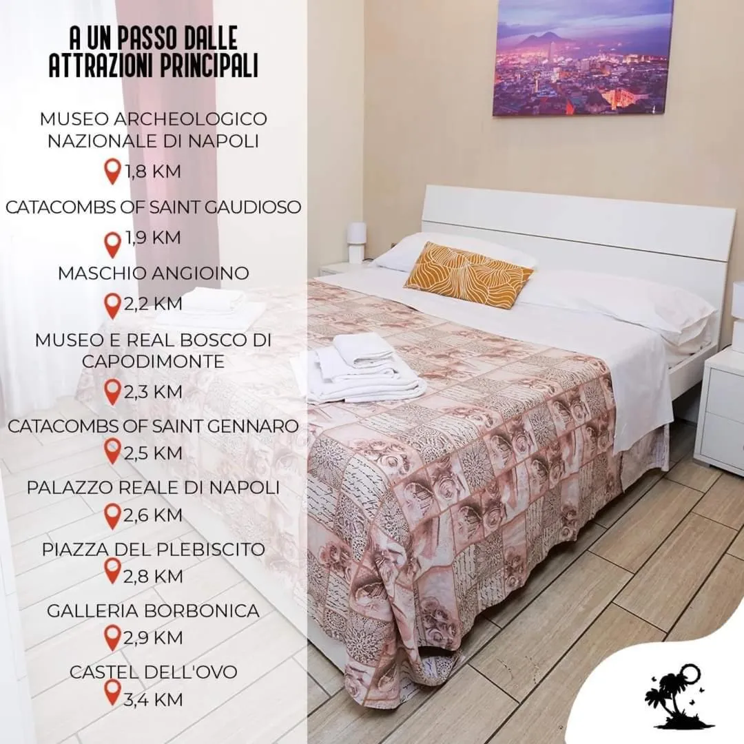 Text overlay, Bed in B&B Metropolitan