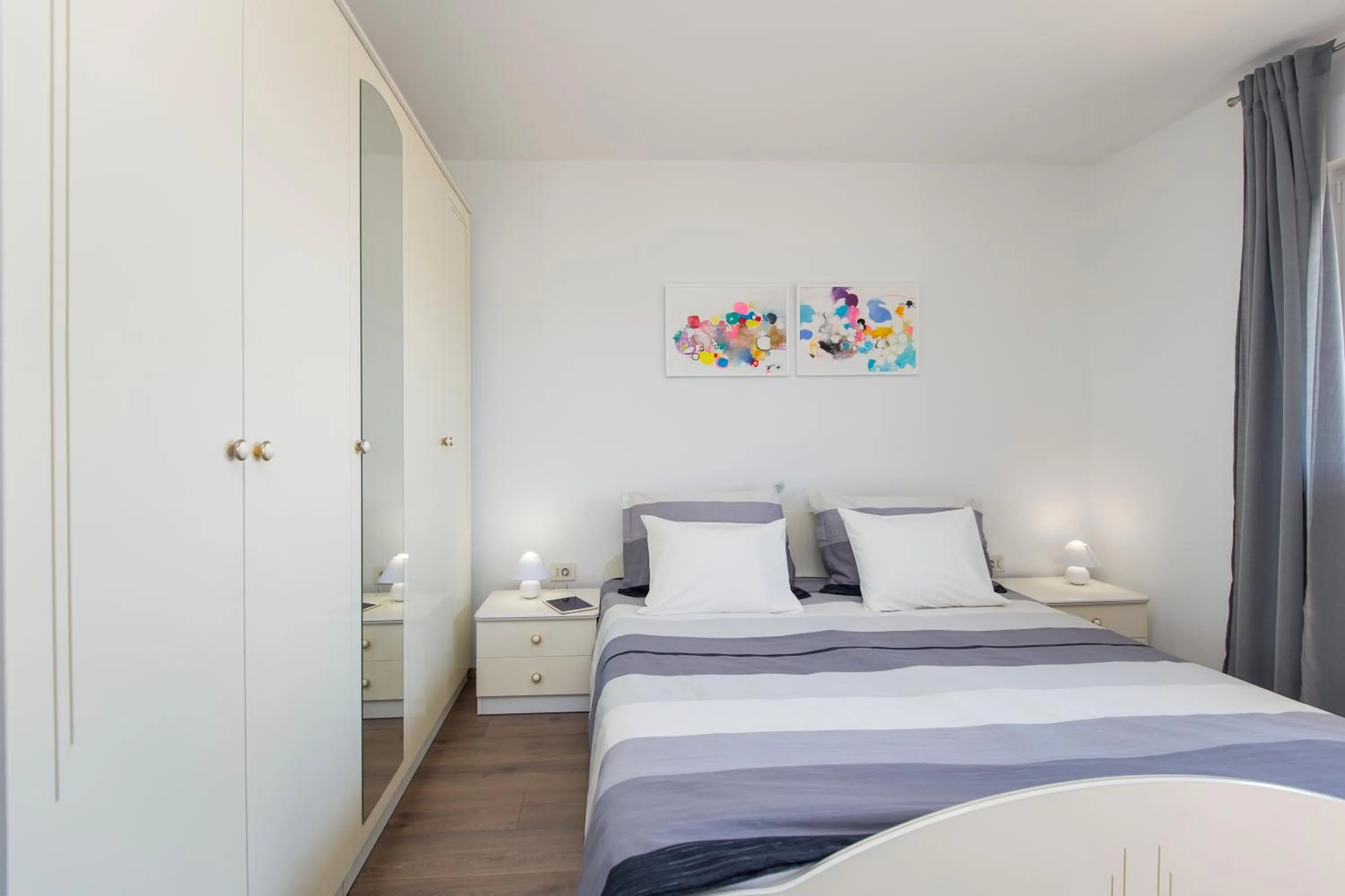 Bedroom, Bed in Apartment Dora