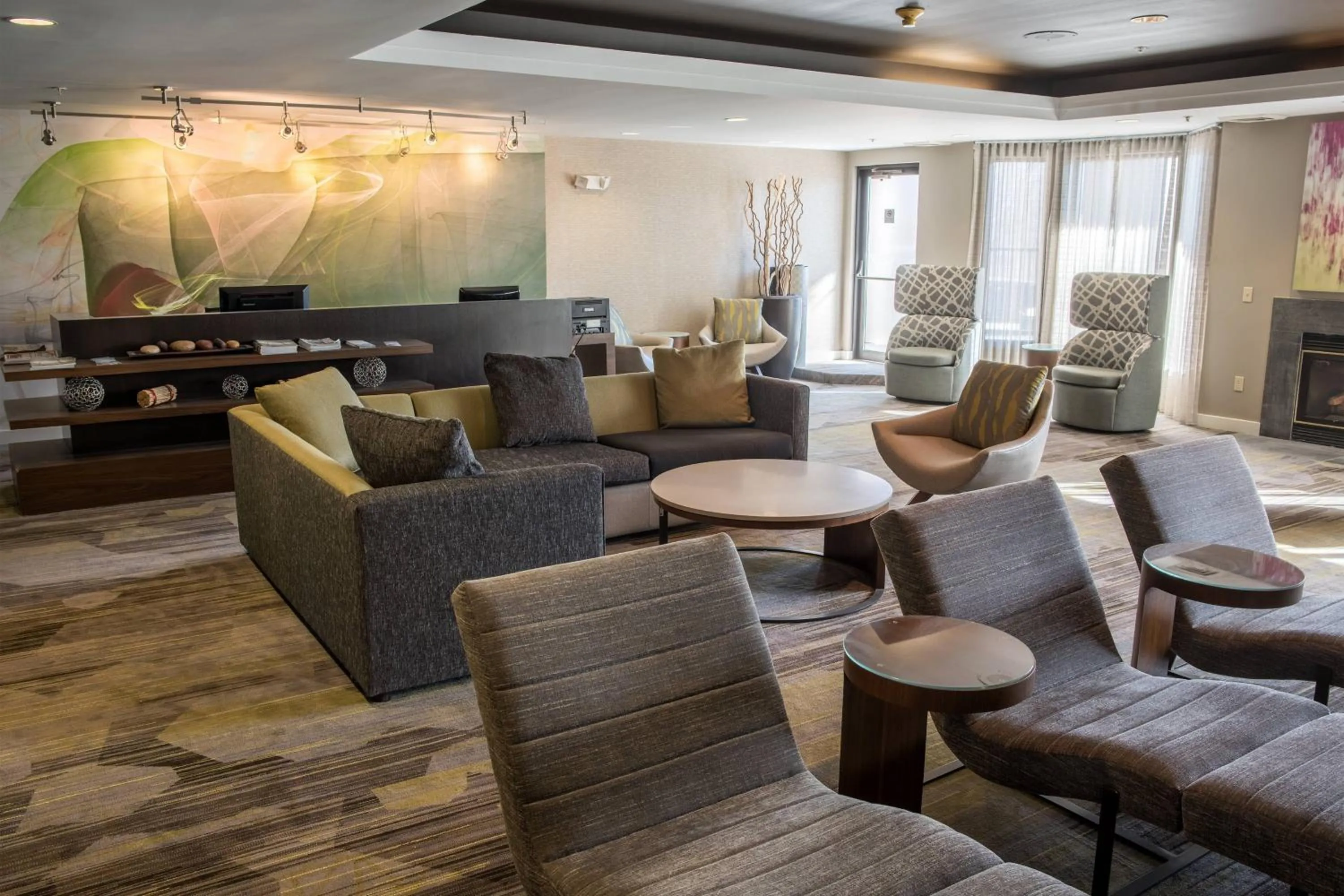 Lobby or reception in Courtyard by Marriott Norwich