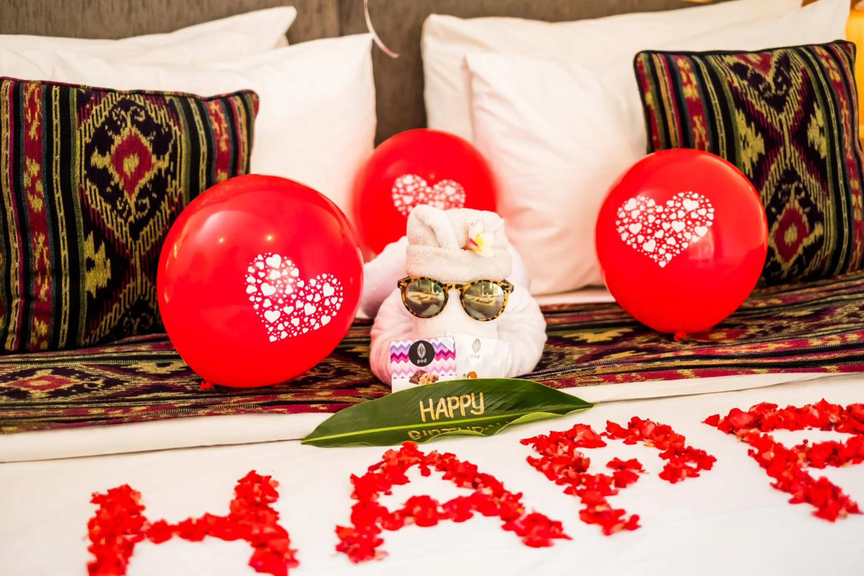 Bed in Mahana Living