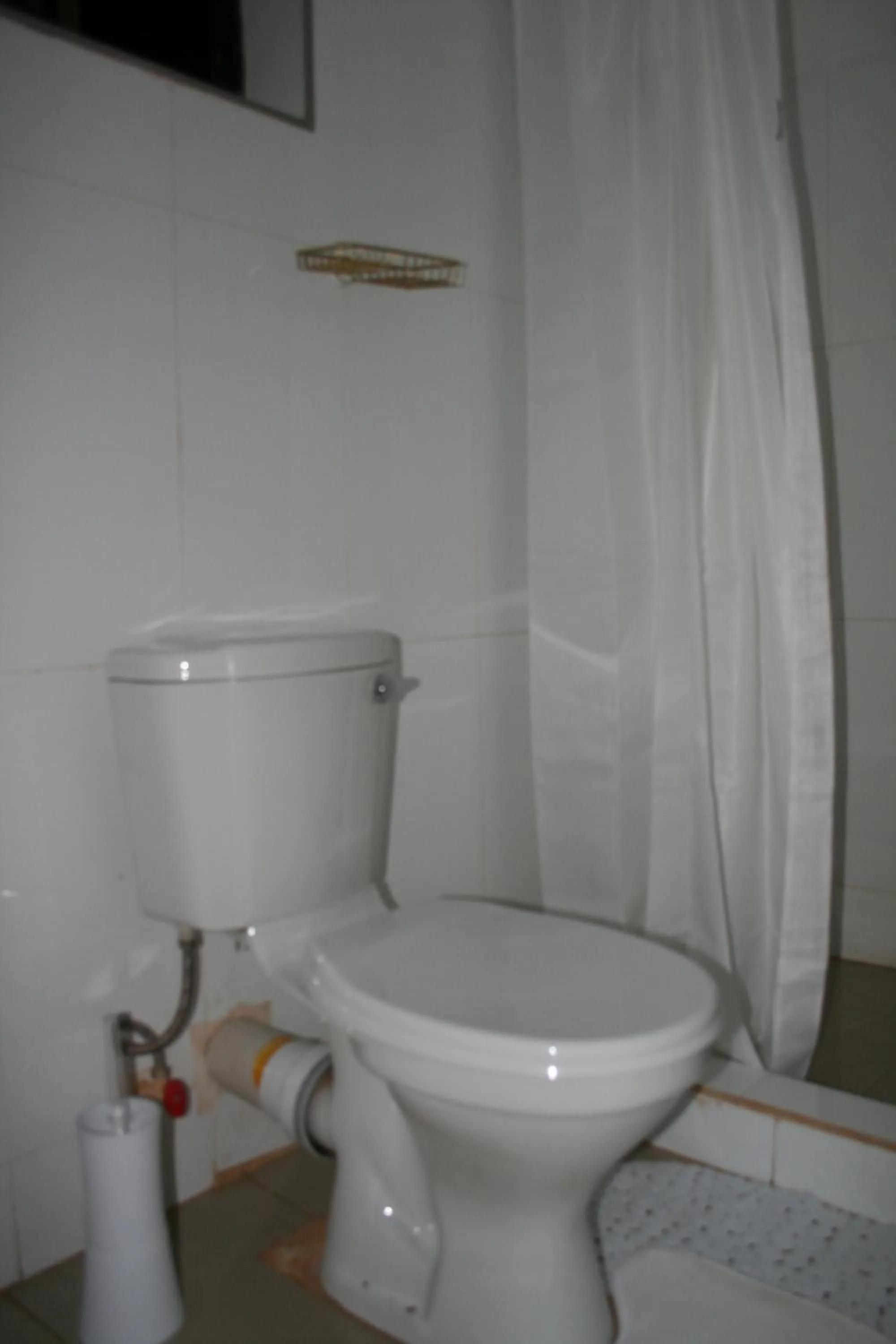 Toilet in Honeybed Lodge