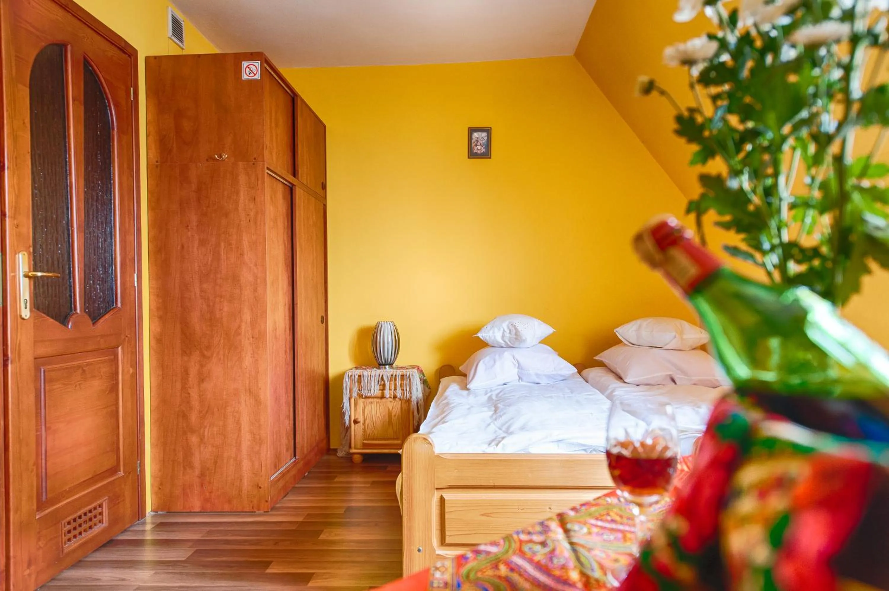 Bed in Pokoje u Borzana