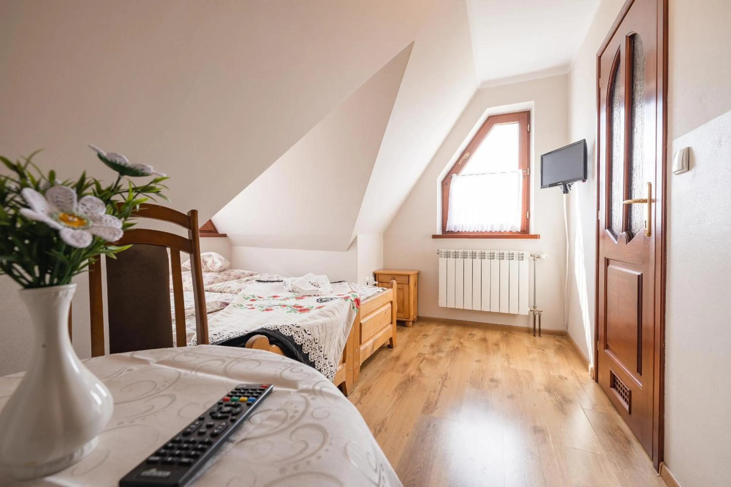 TV and multimedia, Bed in Pokoje u Borzana