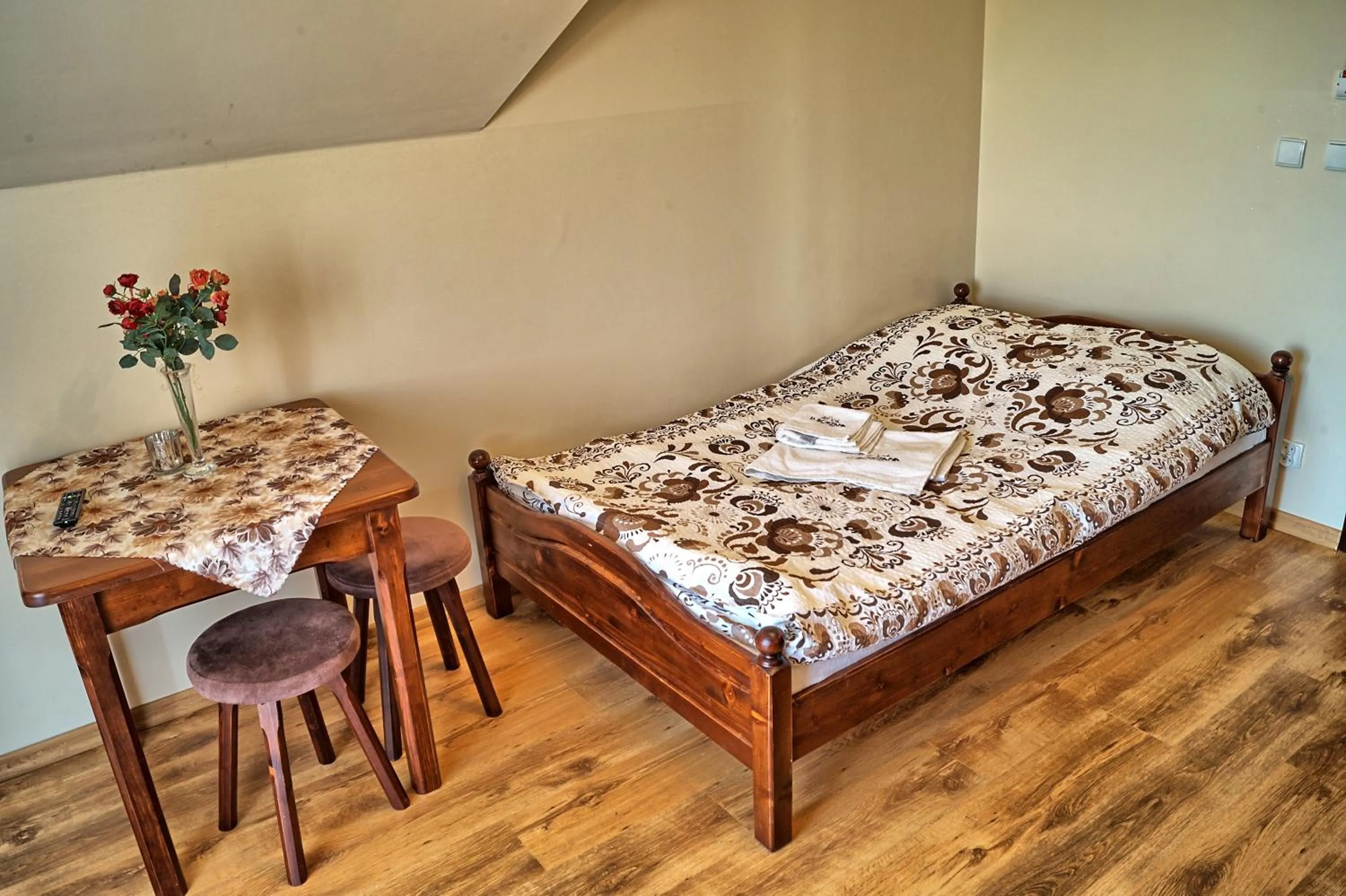 Bed in Pokoje u Borzana