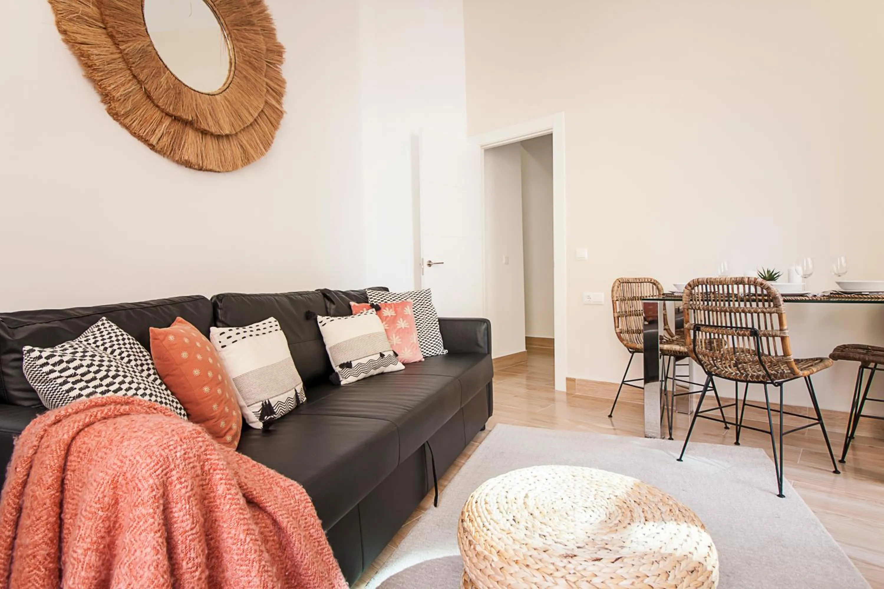 Living room in Malaga Center Flat Cathedral
