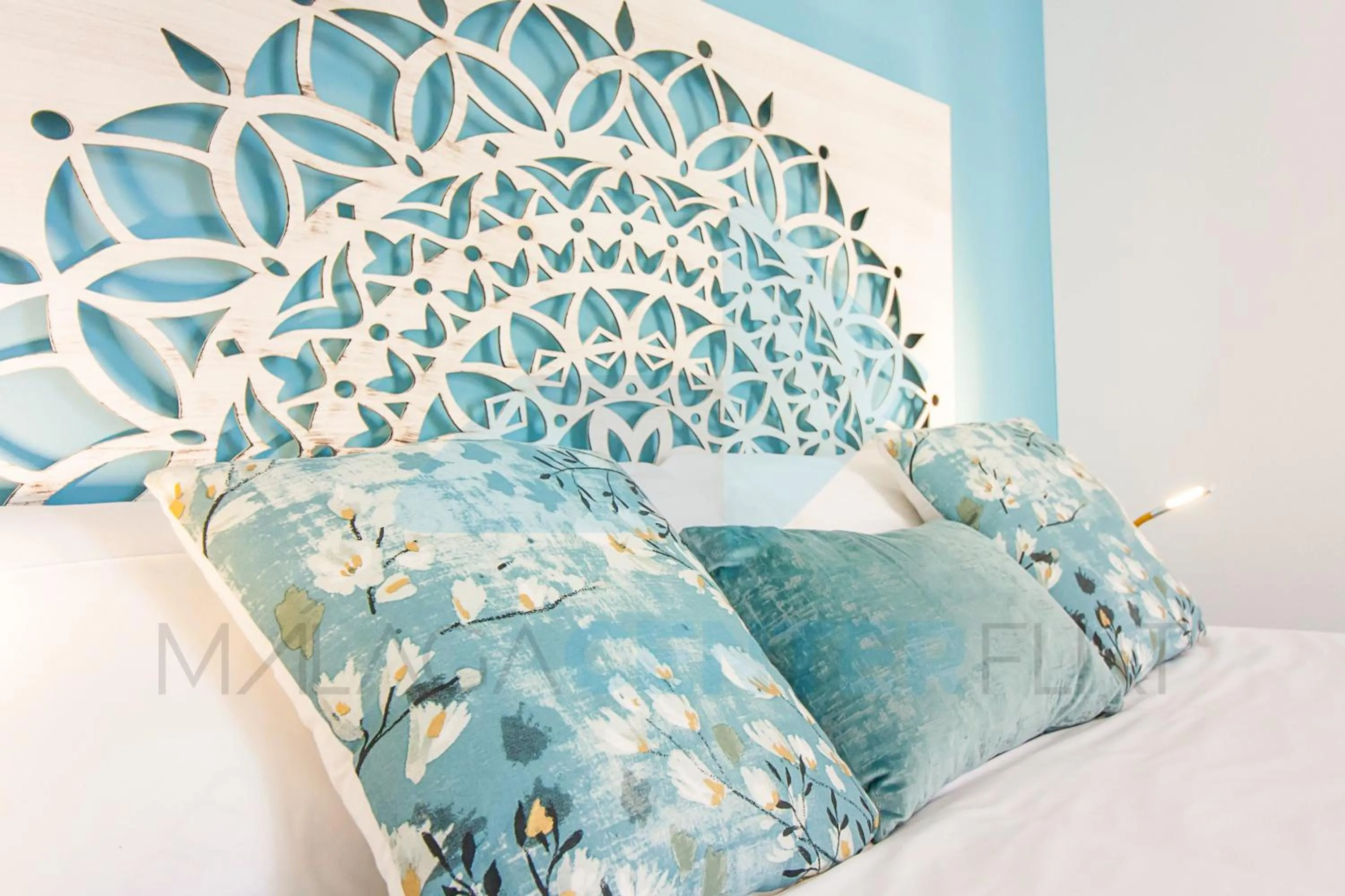 Bed in Malaga Center Flat Cathedral