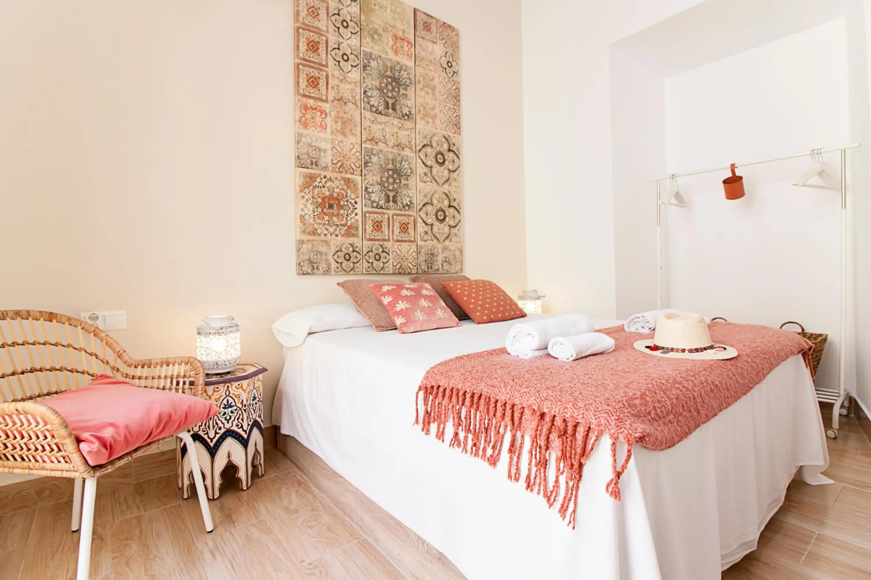 Bed in Malaga Center Flat Cathedral