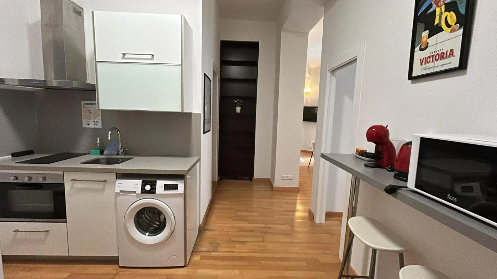Kitchen or kitchenette in Malaga Center Flat Cathedral