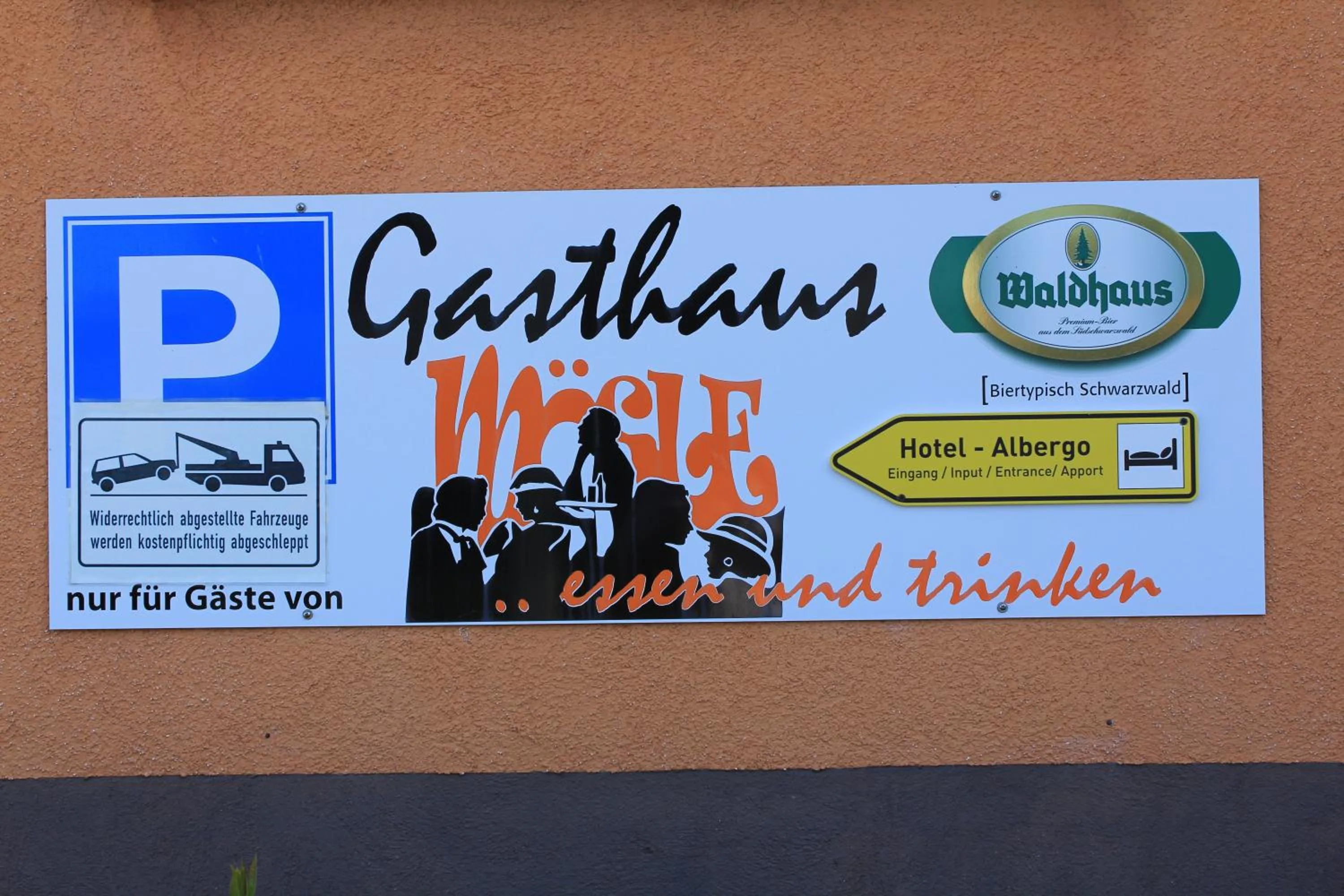 Logo/Certificate/Sign in Gasthaus Mösle