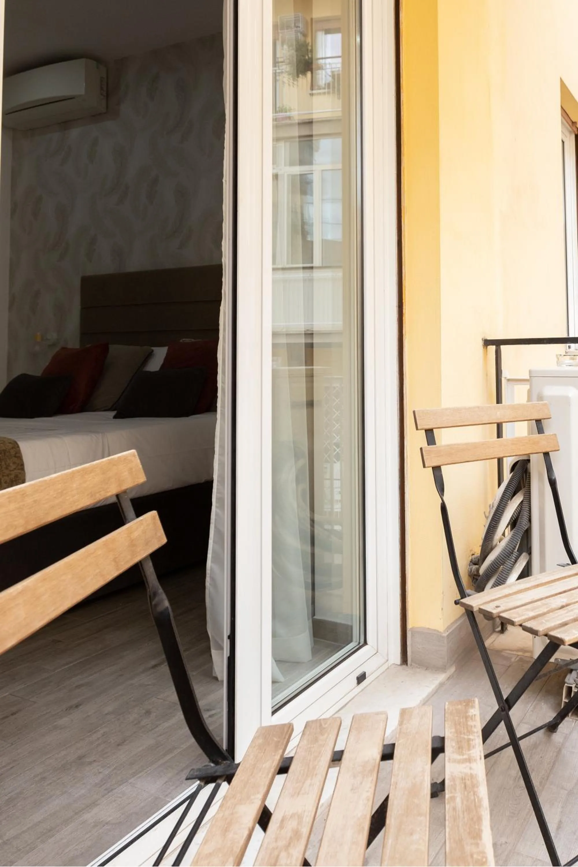 Balcony/Terrace in 247 Luxury Rooms Trastevere