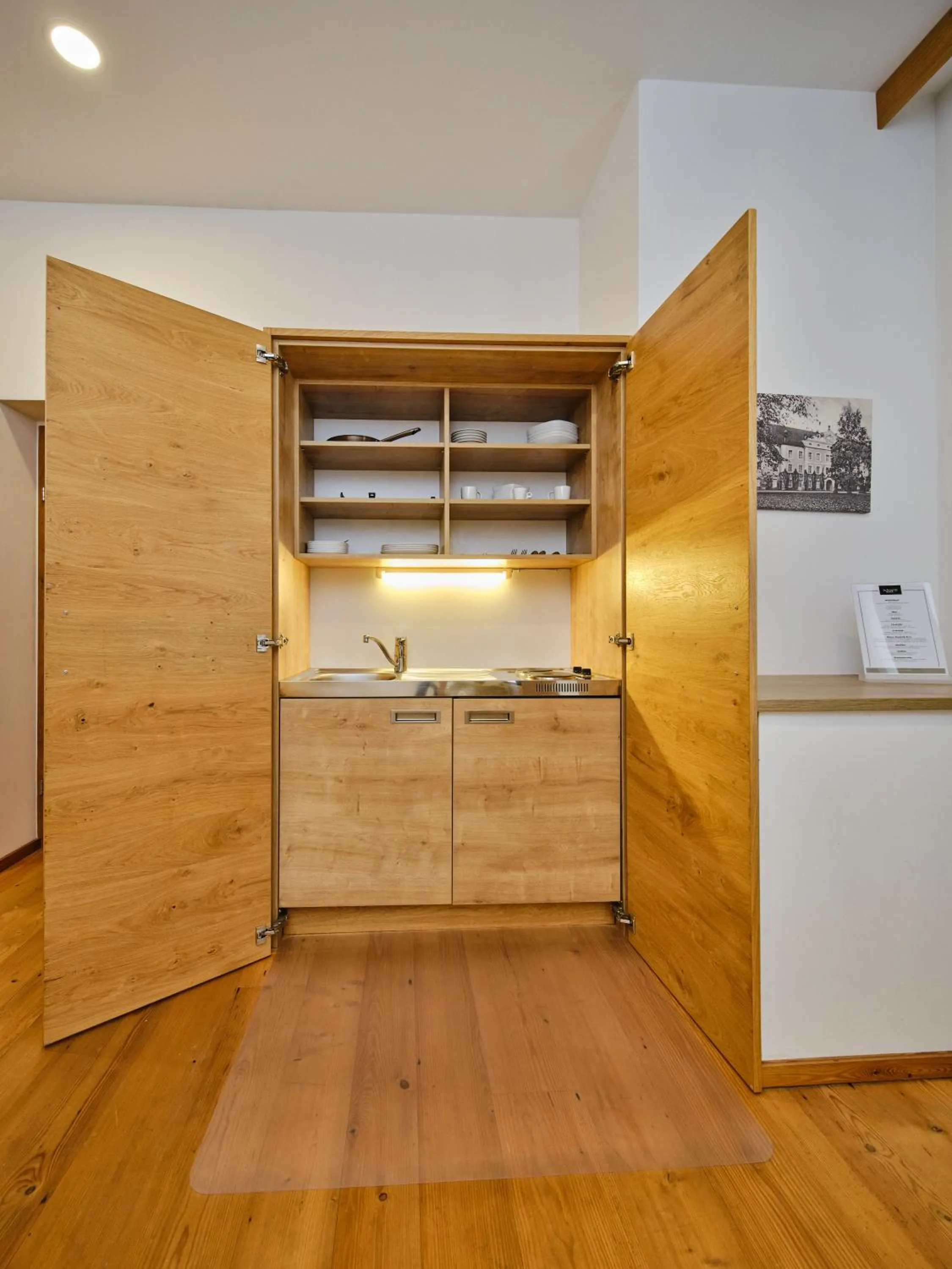 Kitchen or kitchenette in Hofwirthotel