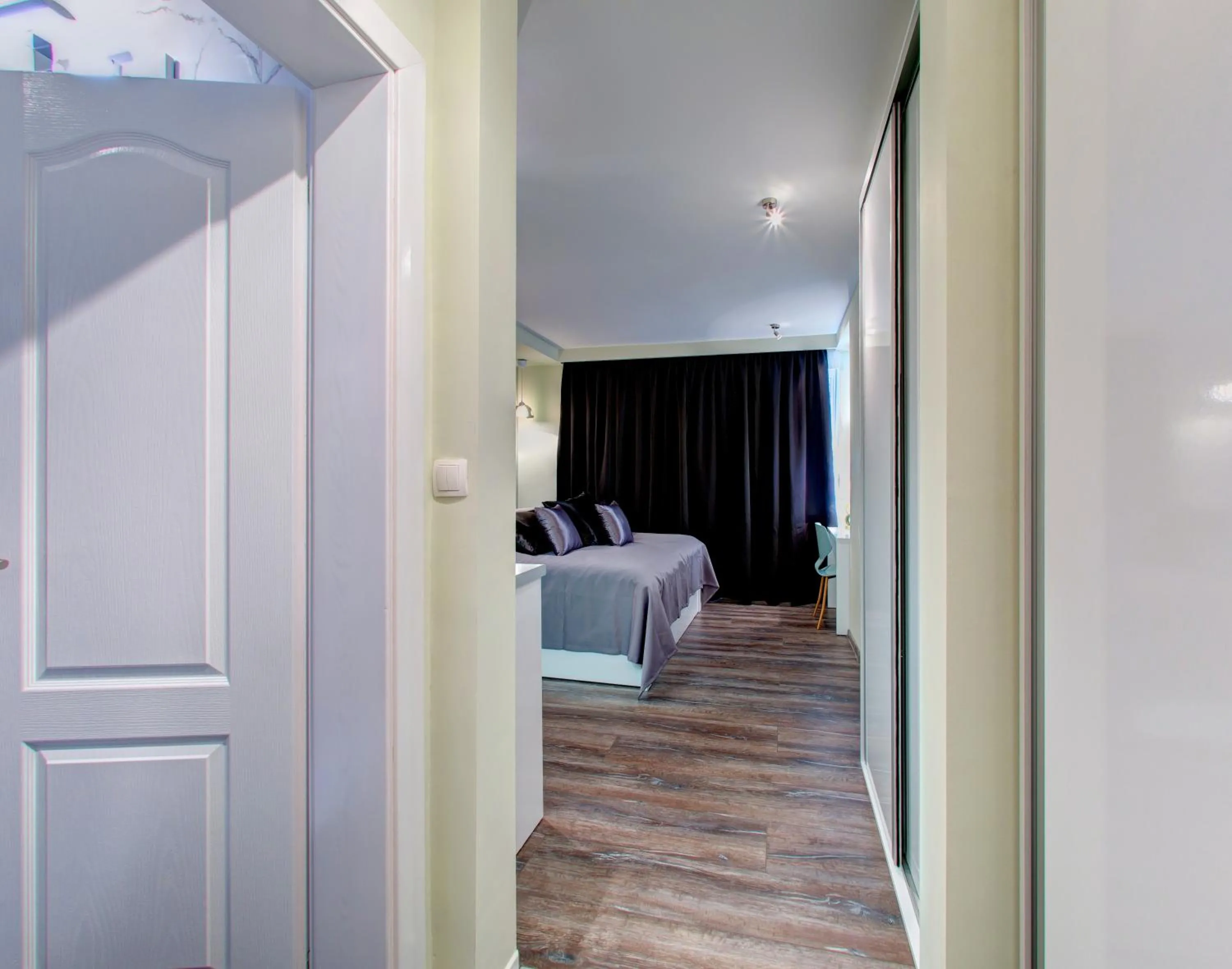 Bed in Luxury Studio Yasmine