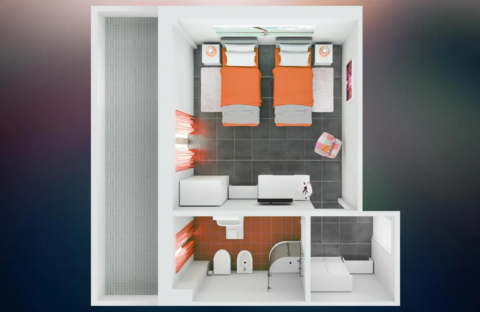 Bathroom in B&B L’Angolino