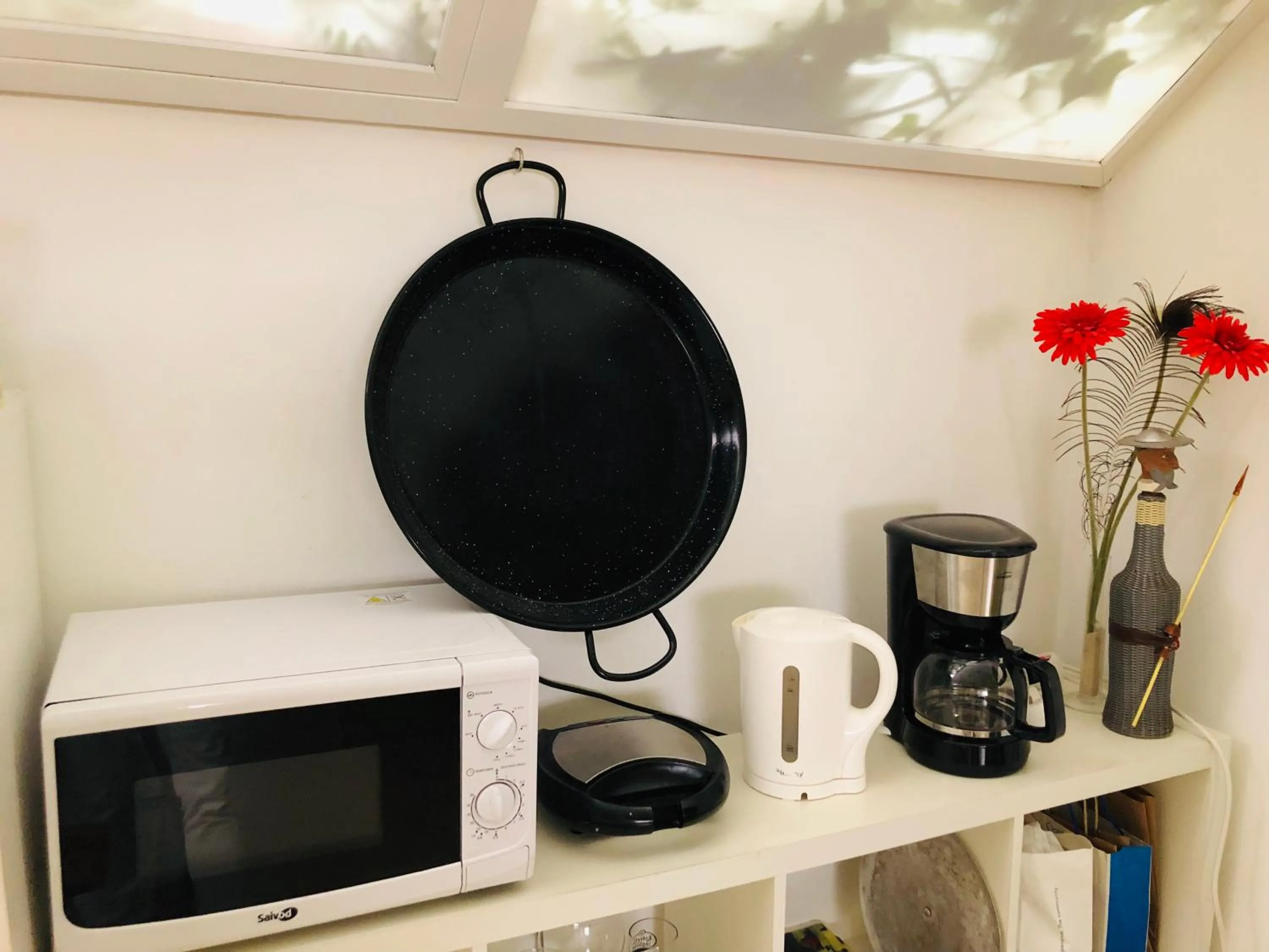 Kitchen or kitchenette in Albergue la Estacion Santiago de Compostela