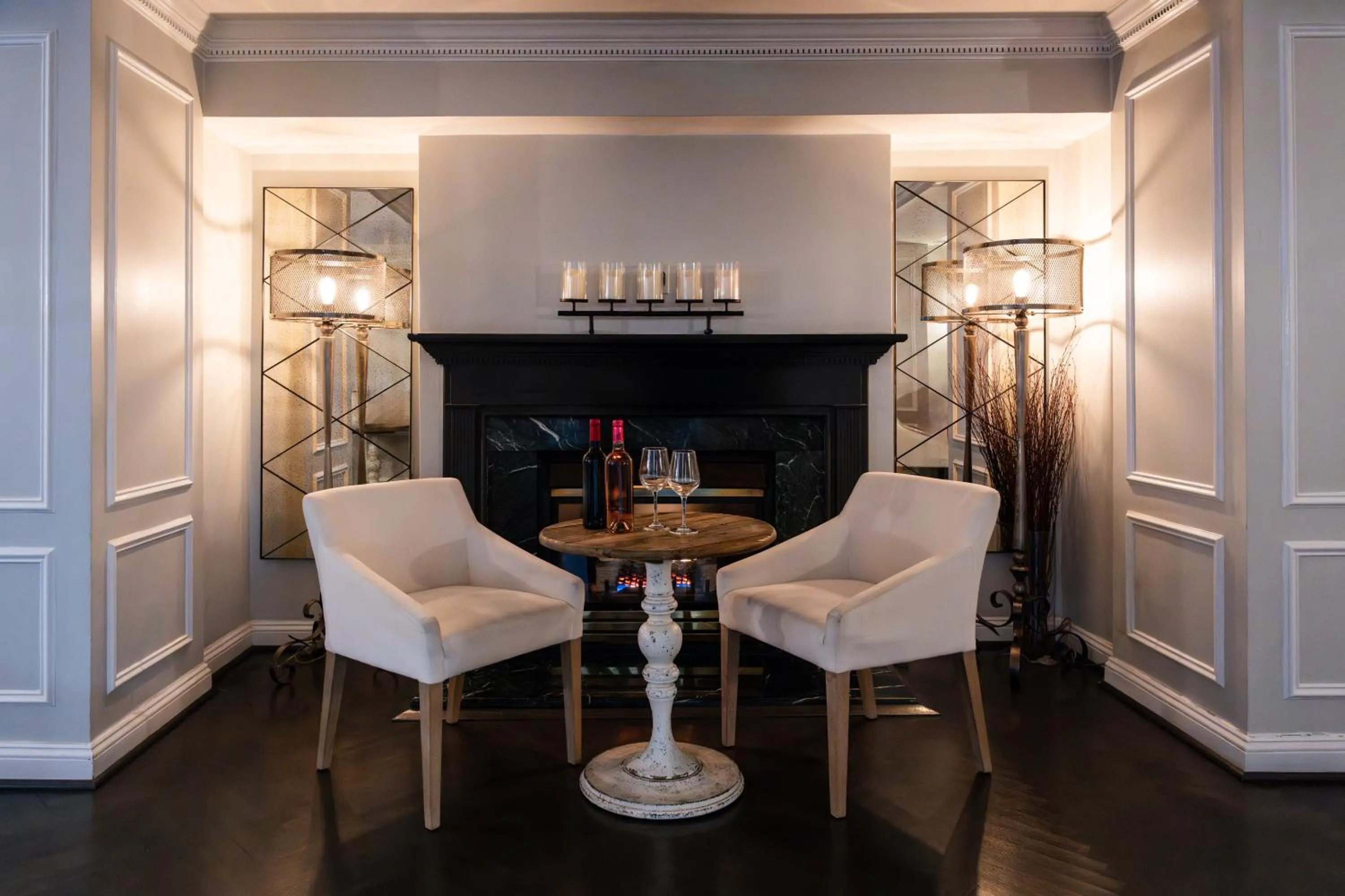 Seating area in The Normandy Hotel