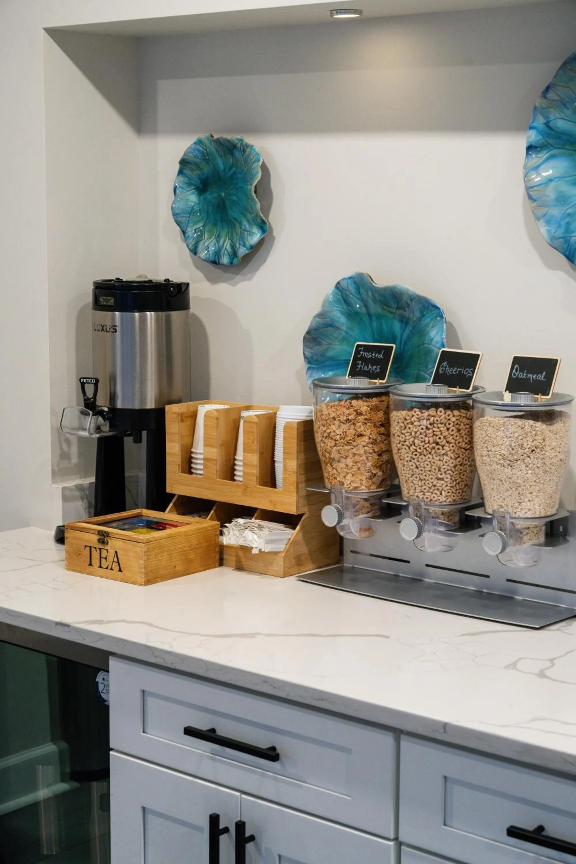 Continental breakfast in The Normandy Hotel