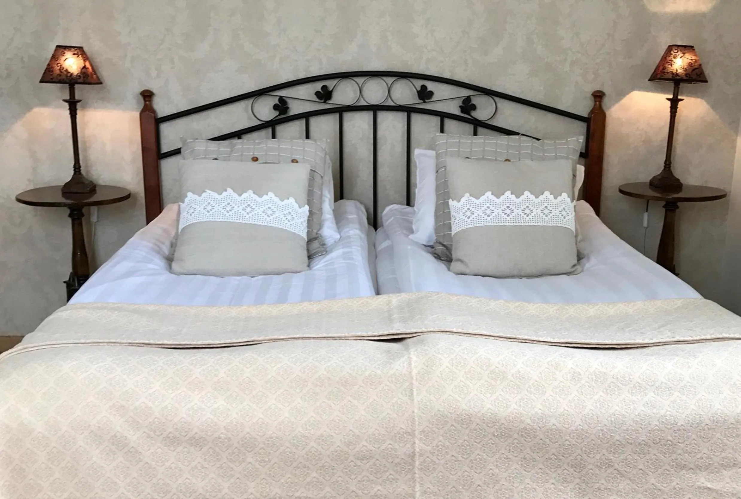 Bed in Hotell Viking