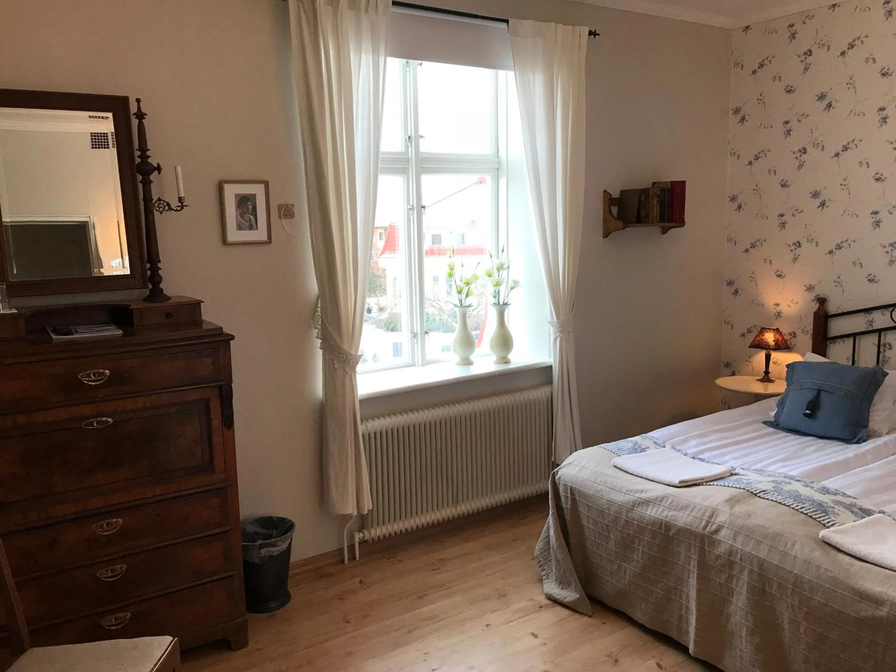 Bed in Hotell Viking