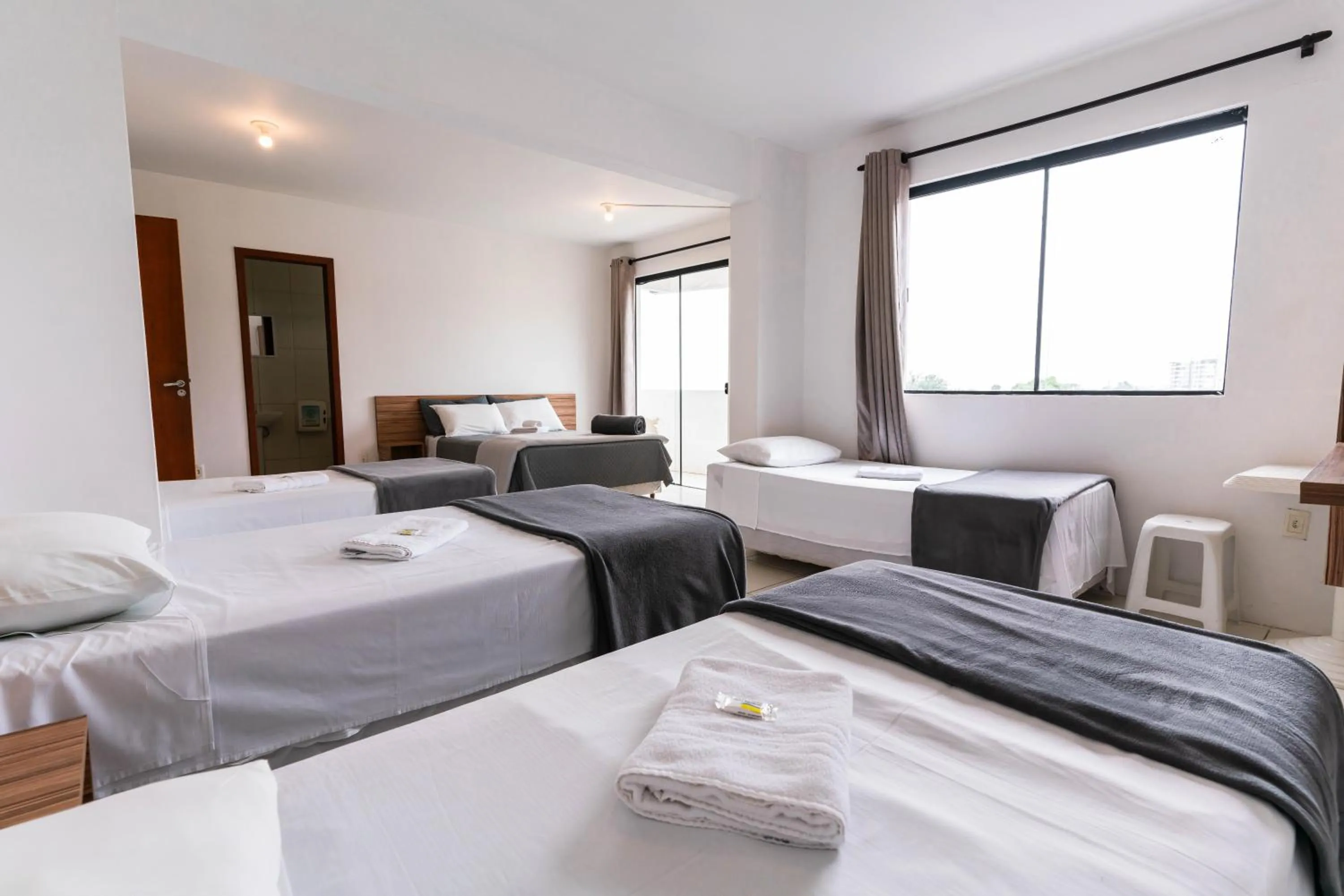 Bed in Praia Comprida Hotel