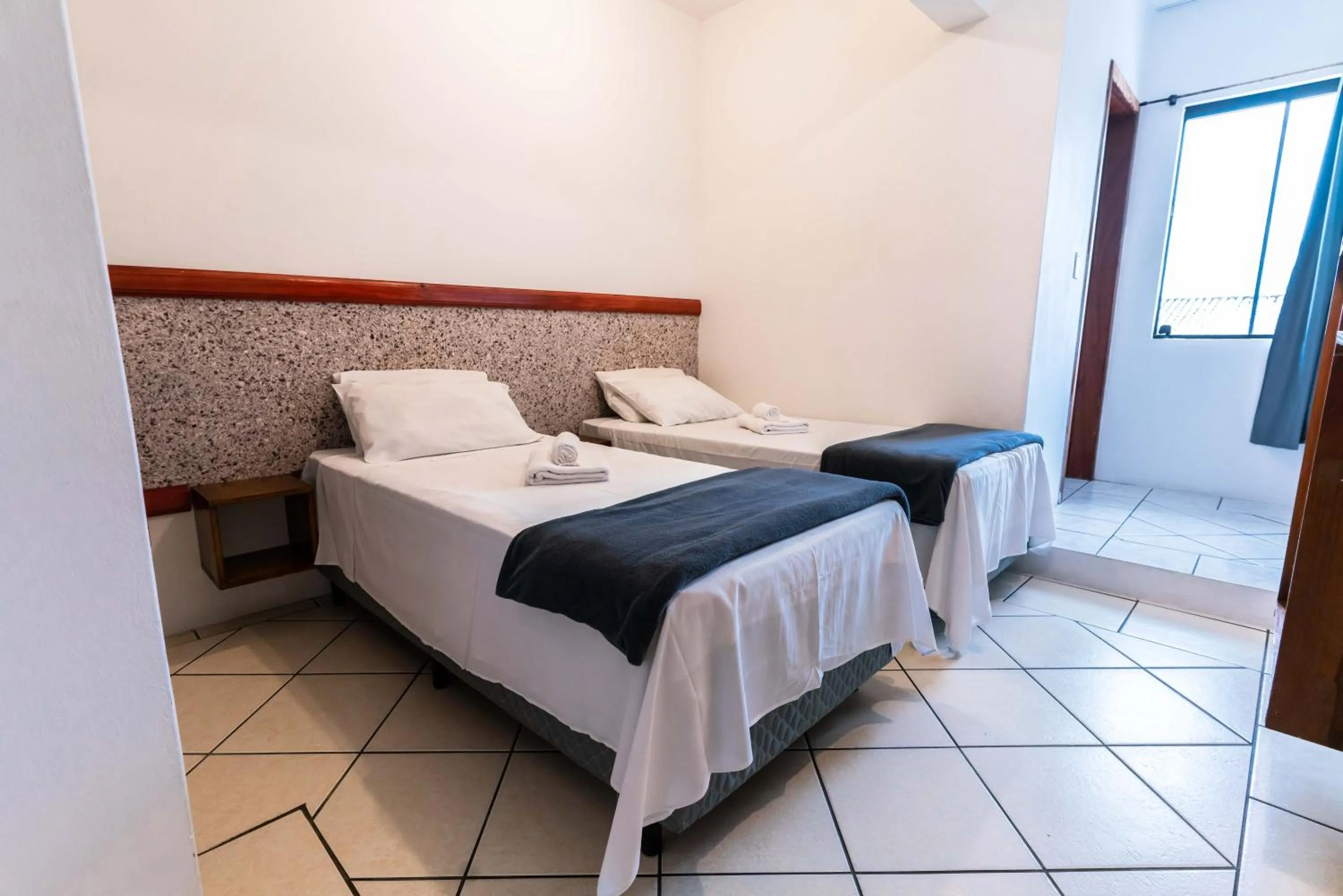 Bed in Praia Comprida Hotel