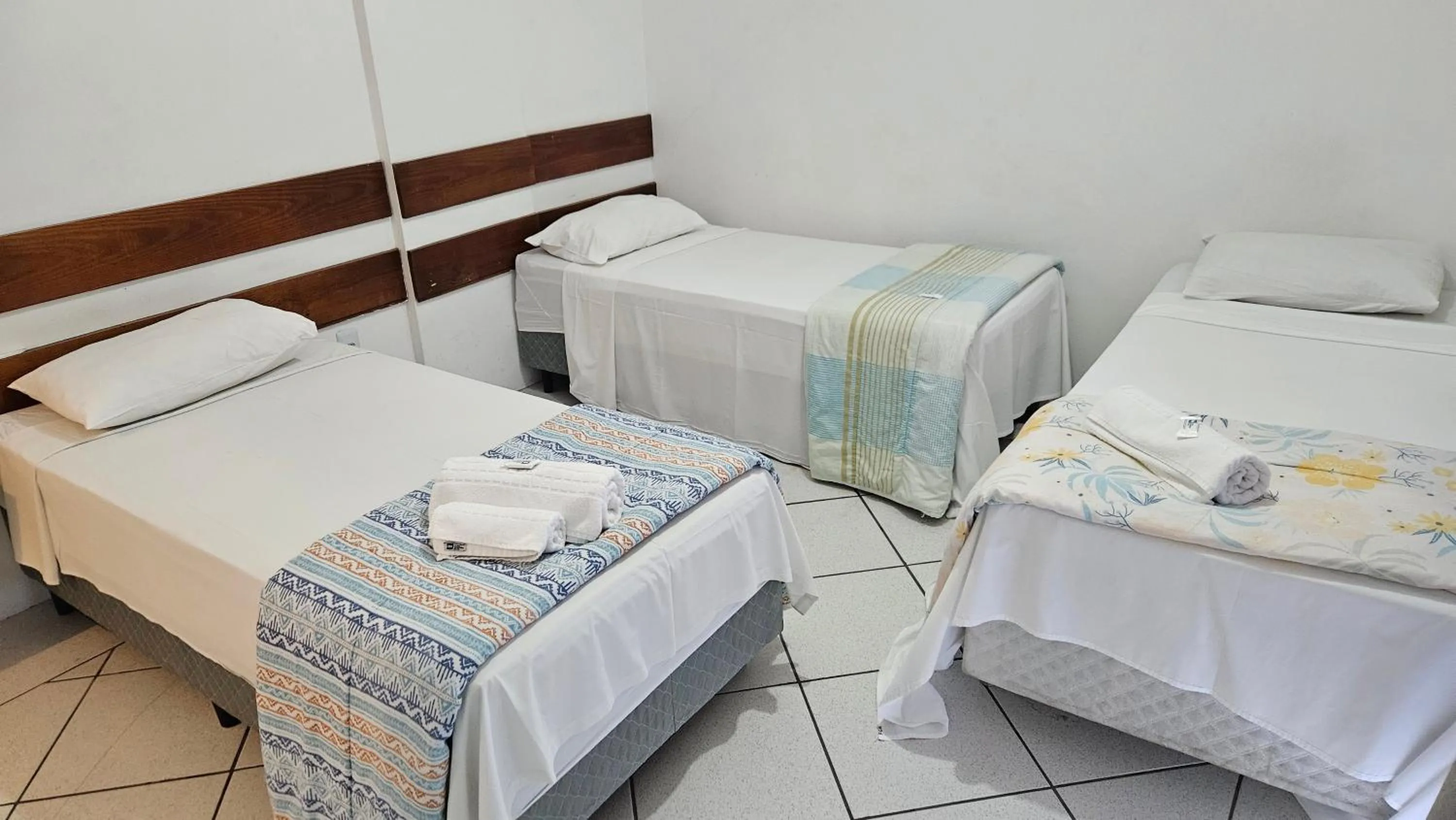 Bed in Praia Comprida Hotel