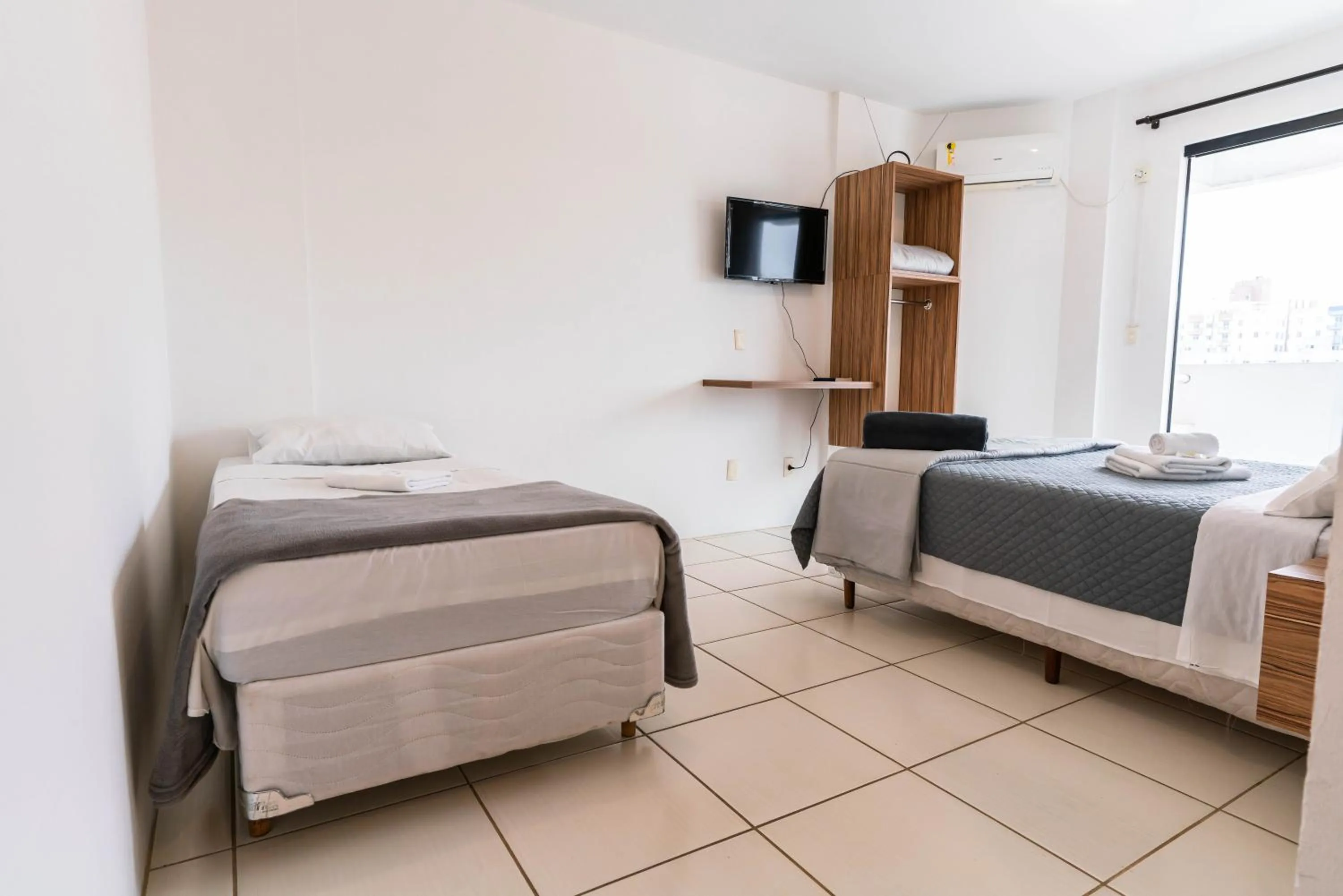 Bed in Praia Comprida Hotel