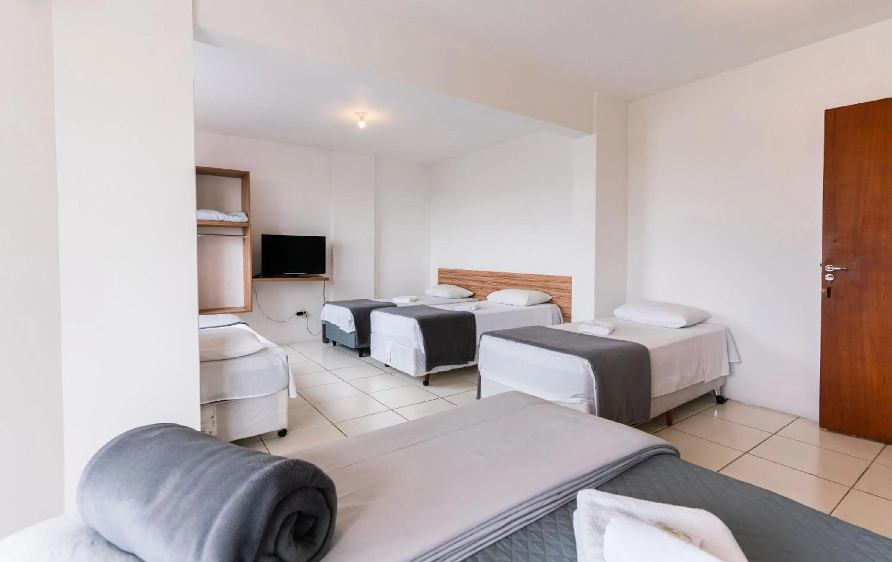 Bed in Praia Comprida Hotel