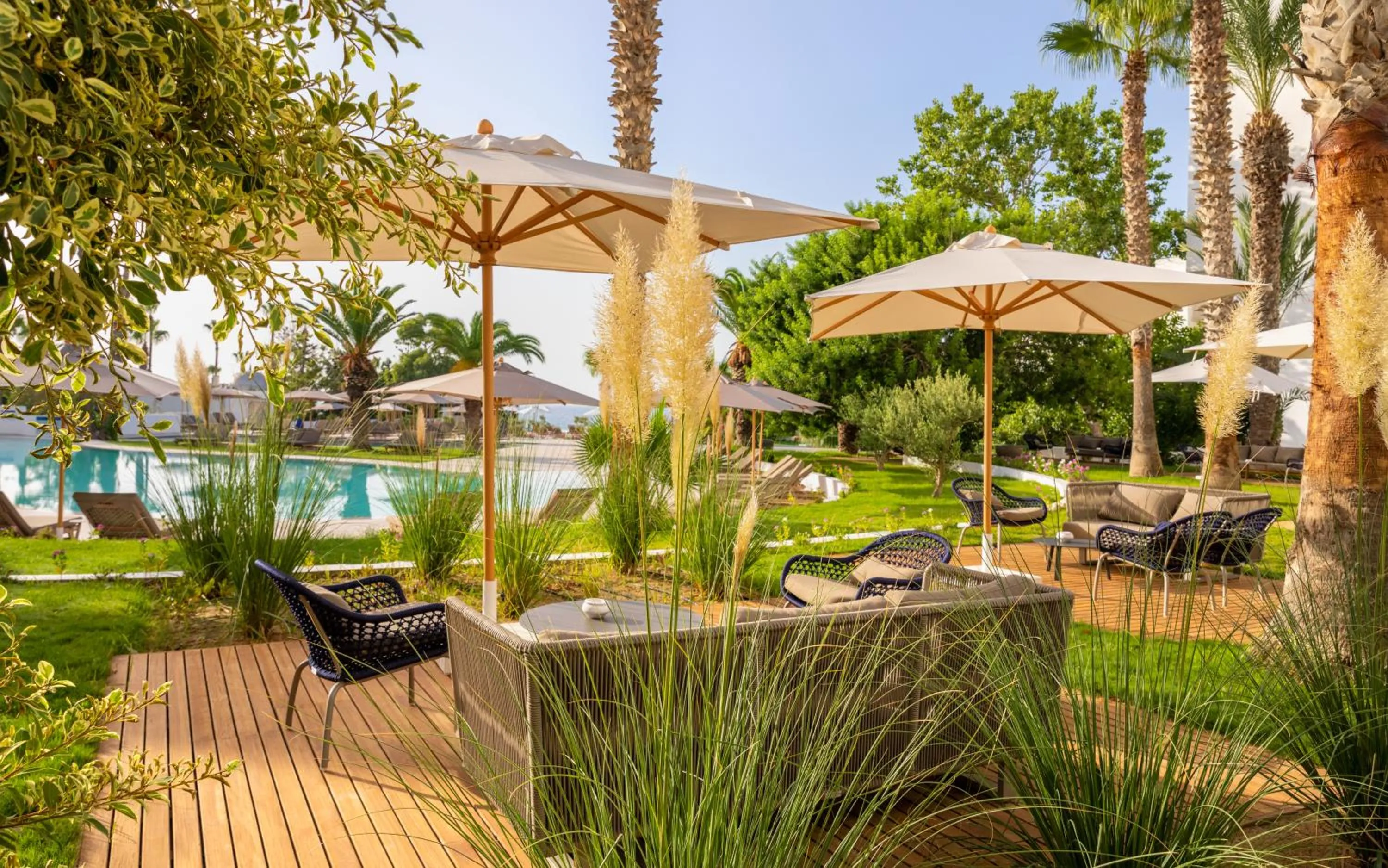 Patio in Royal Azur Thalassa