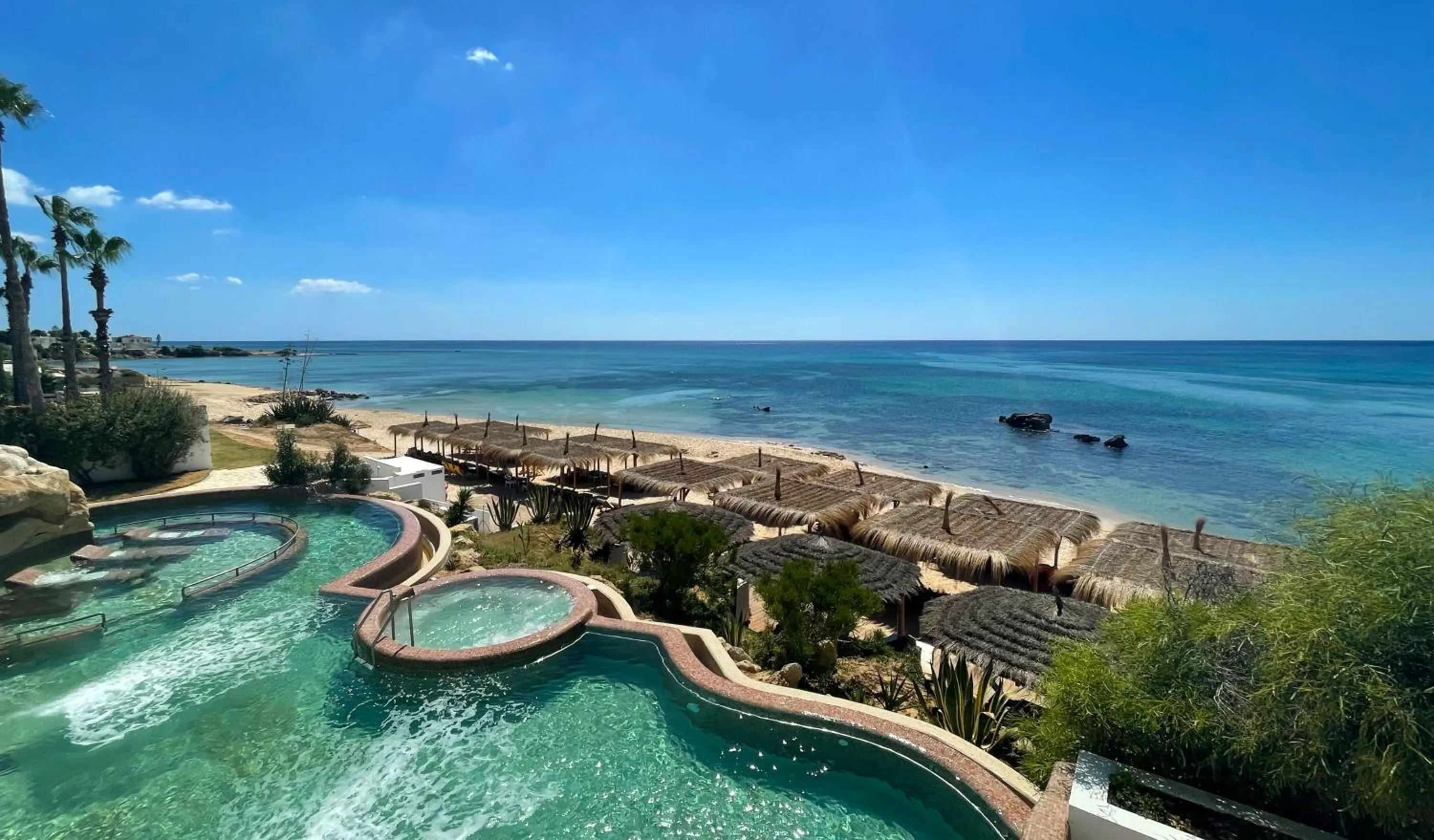 Swimming pool in Royal Azur Thalassa