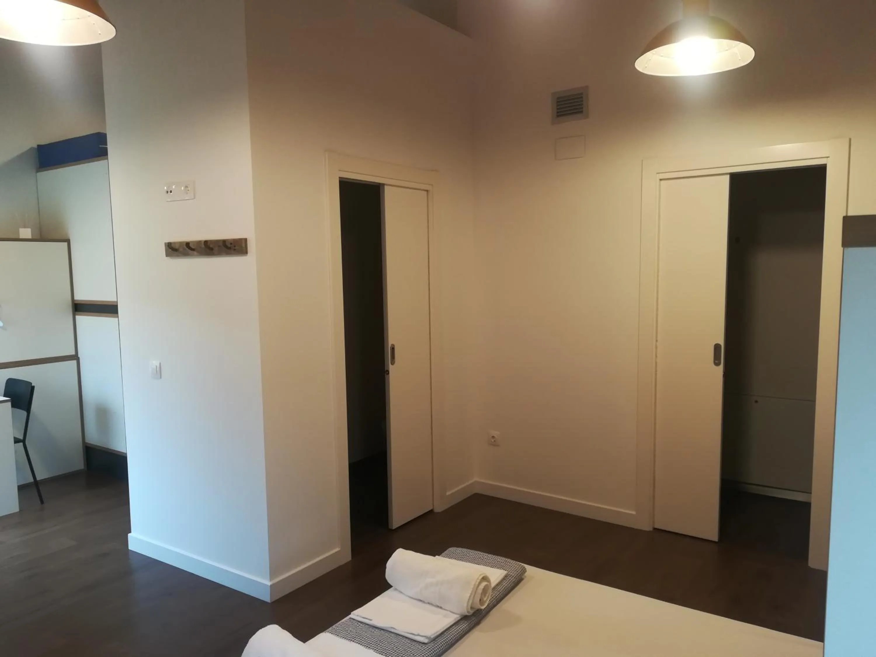 Shower, Bed in Agora Hostel