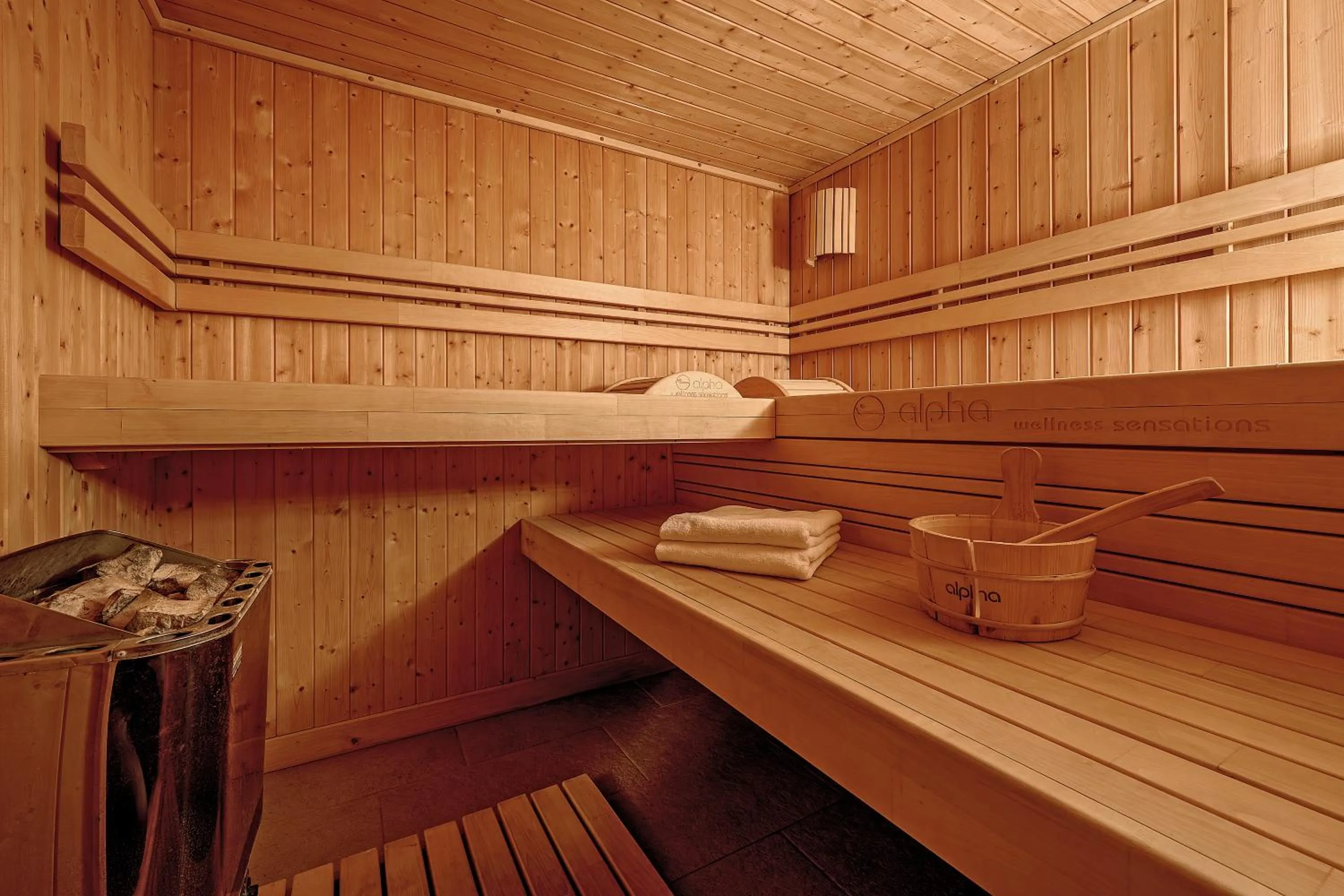 Sauna in Villa Nani