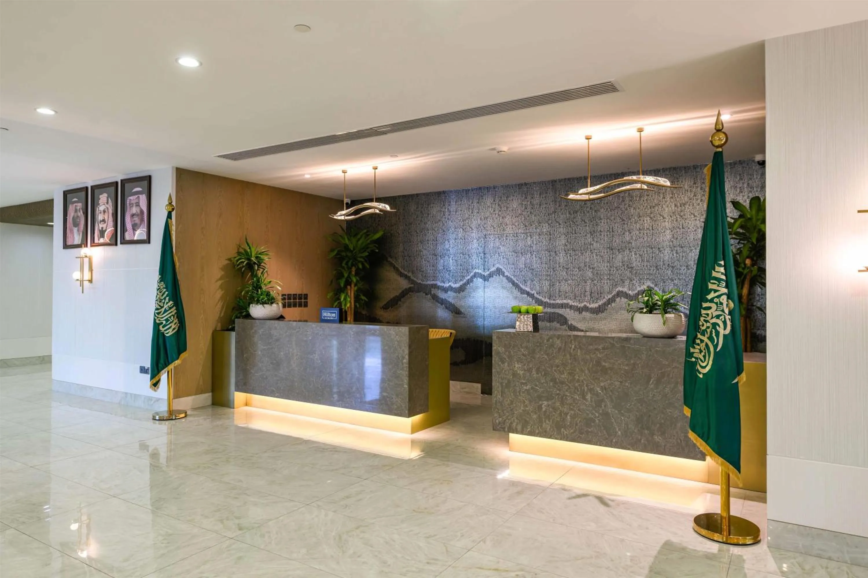 Lobby or reception in DoubleTree by Hilton Jeddah - Alandalus Mall