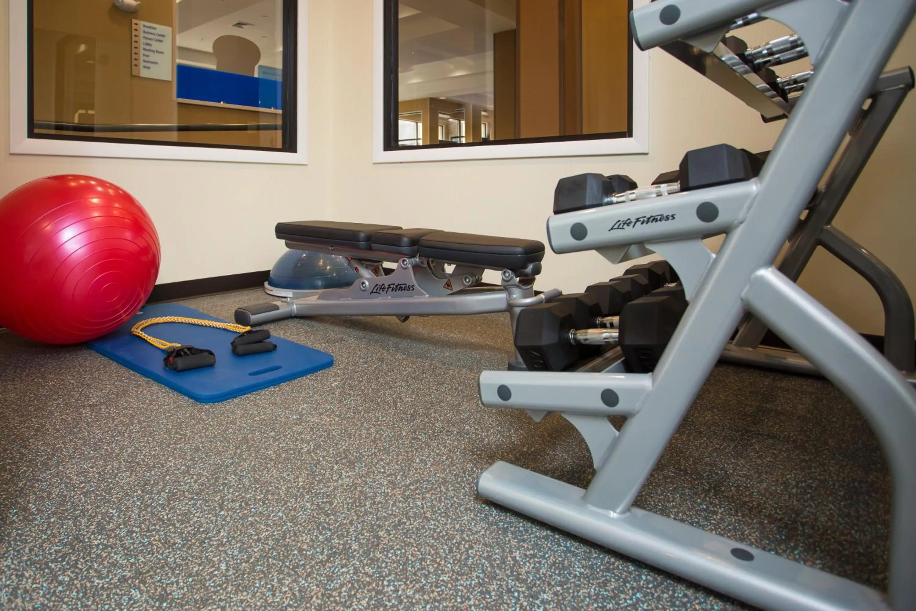 Fitness centre/facilities in Holiday Inn Express - Springfield Downtown by IHG