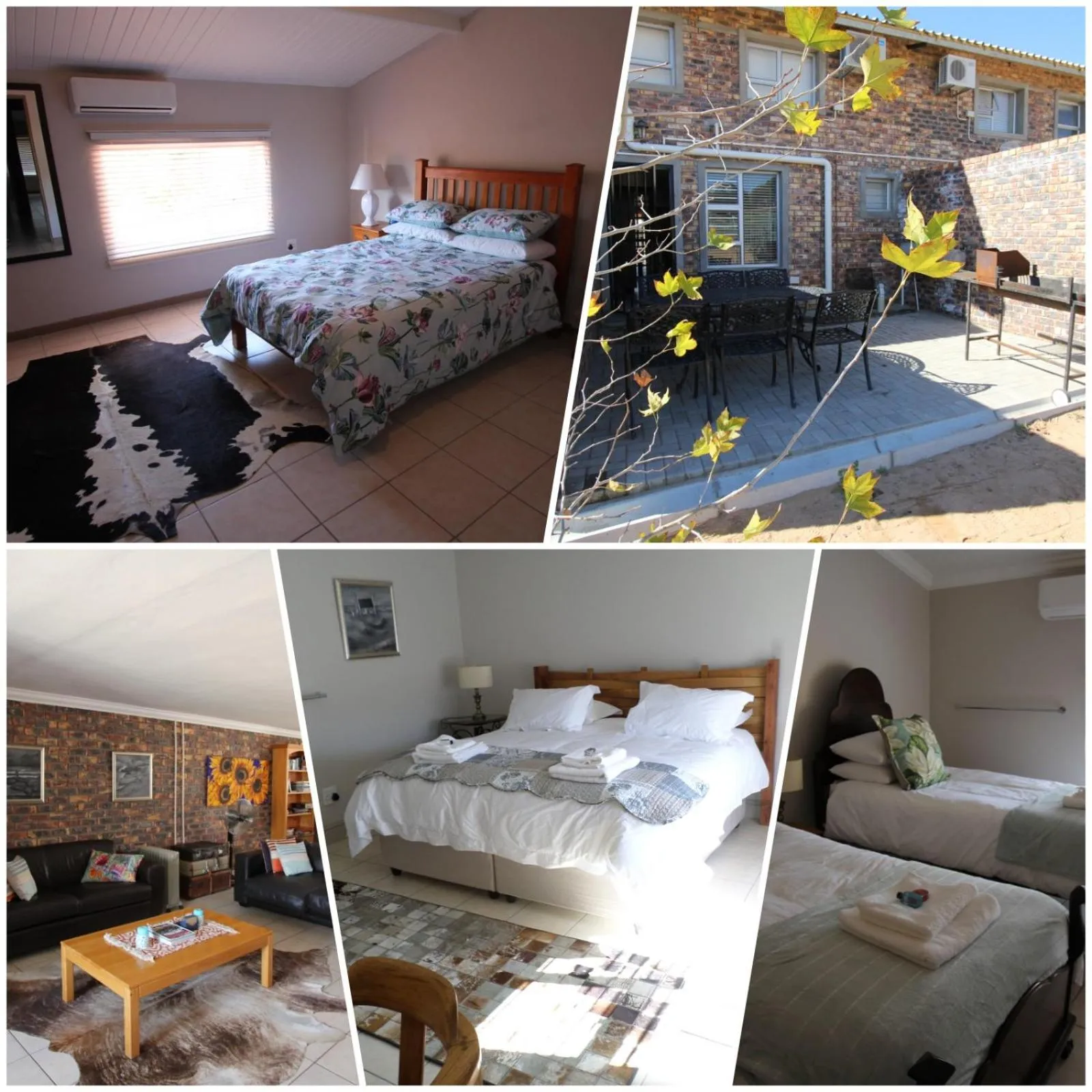 Bed in Clanwilliam Accommodation