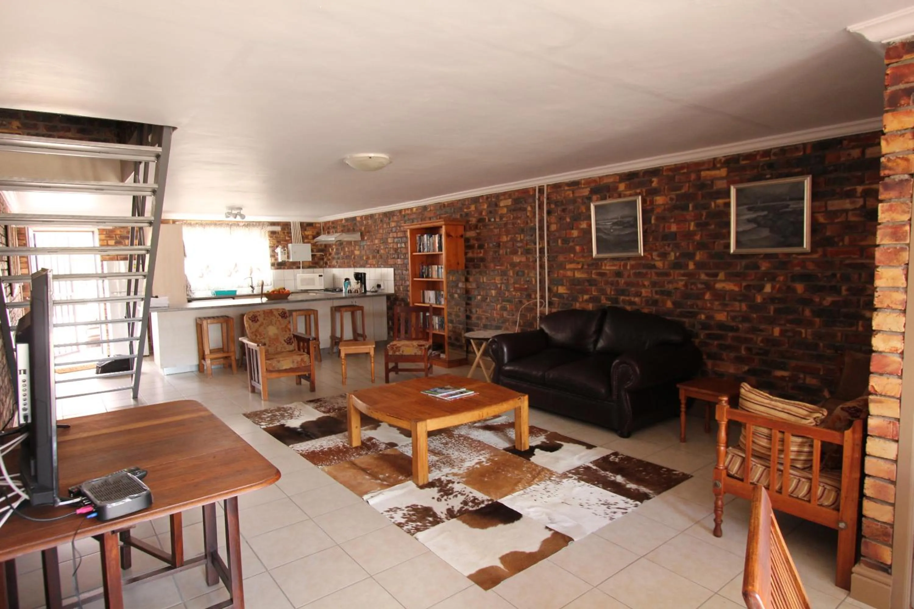 Living room in Clanwilliam Accommodation