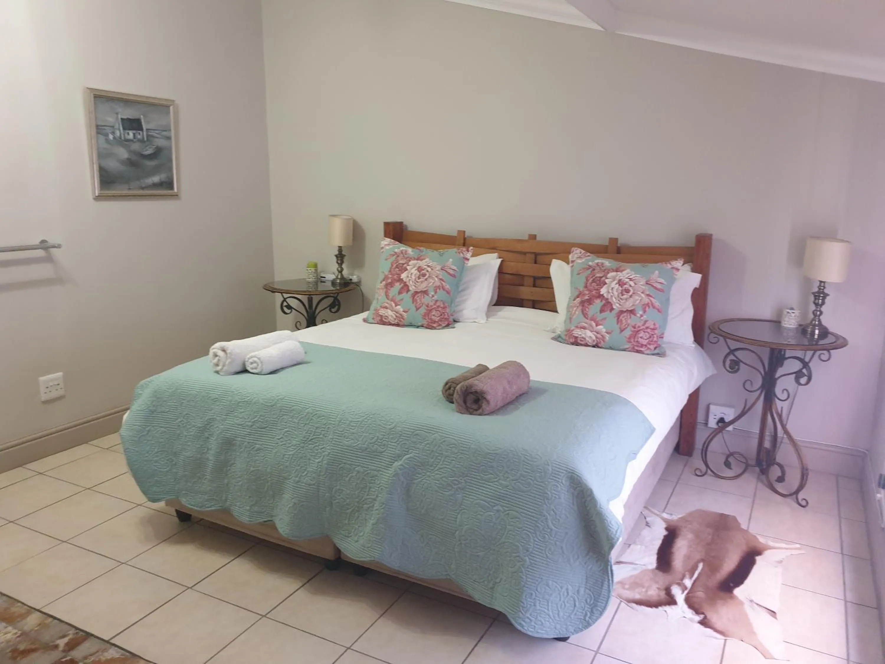 Bed in Clanwilliam Accommodation