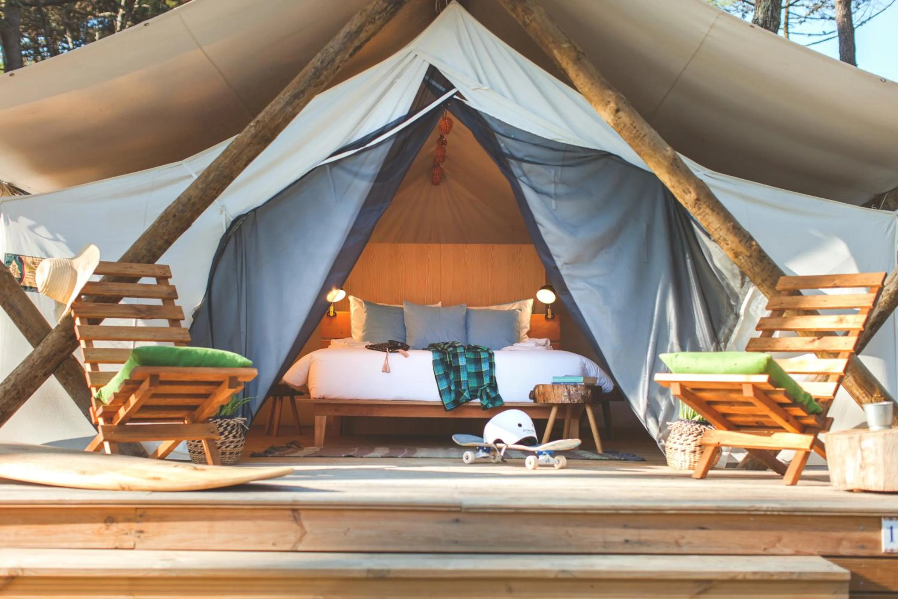 Bedroom in Bukubaki Eco Surf