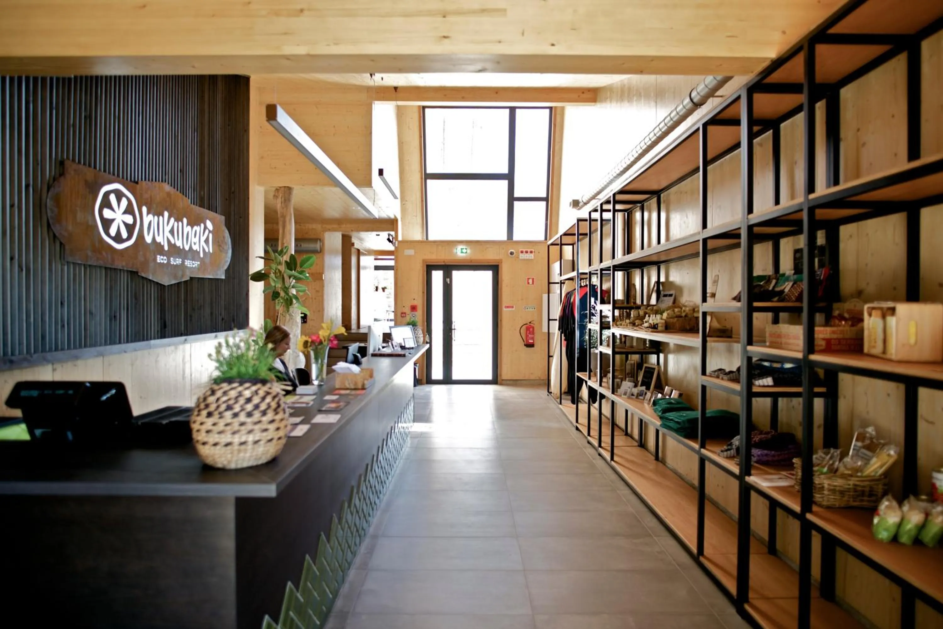 Lobby or reception in Bukubaki Eco Surf