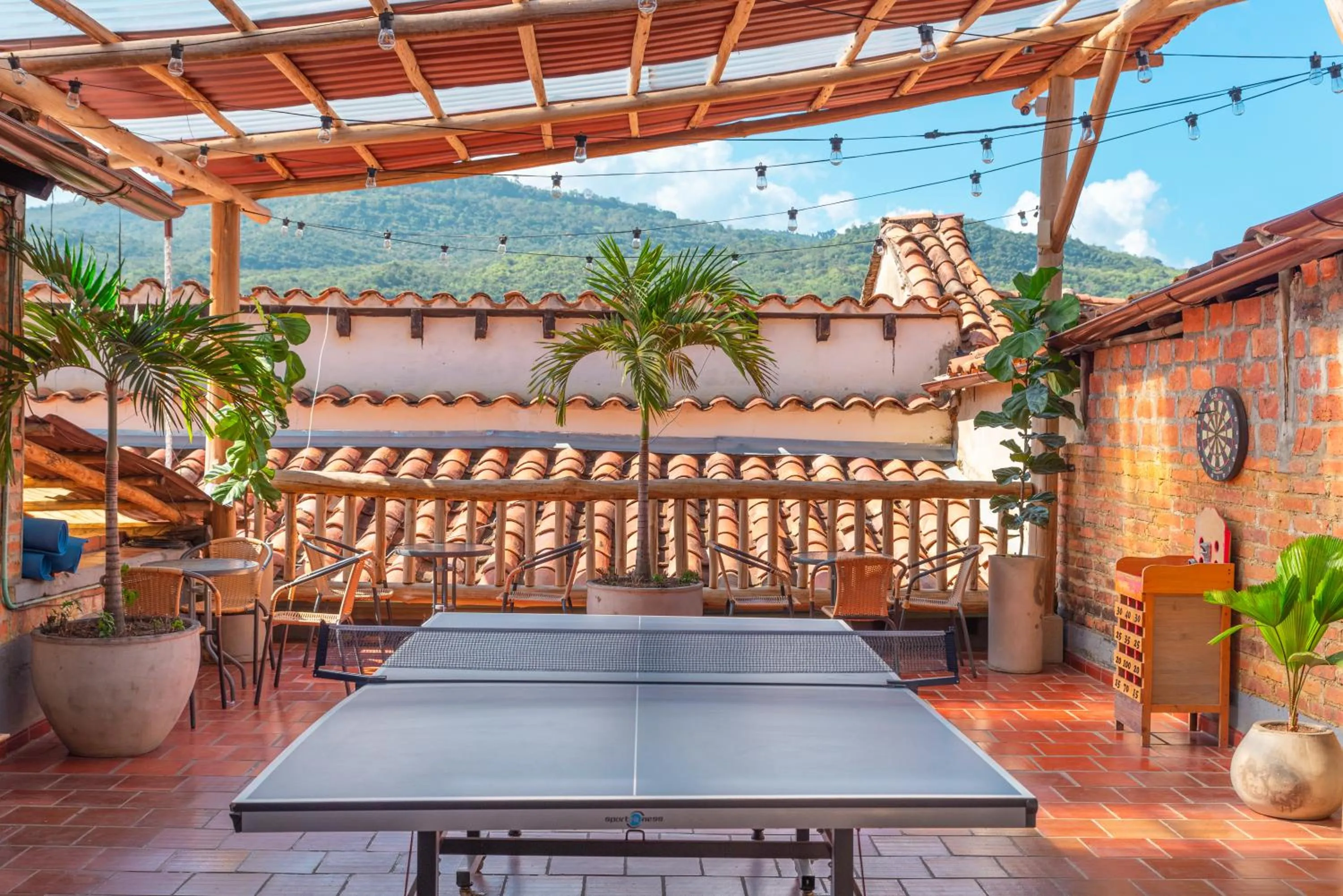 Game Room in Traveler Hostel