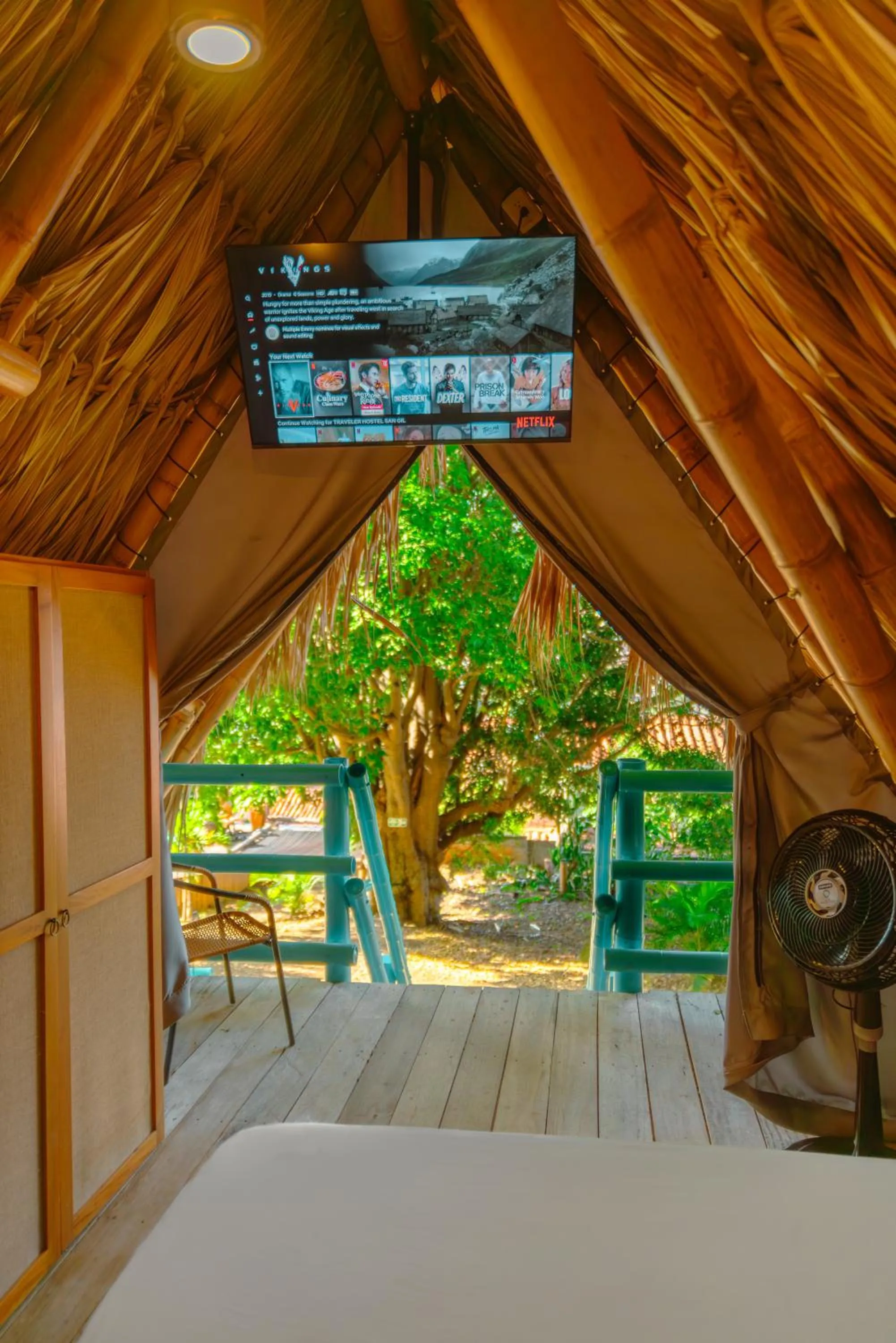 TV and multimedia in Traveler Hostel