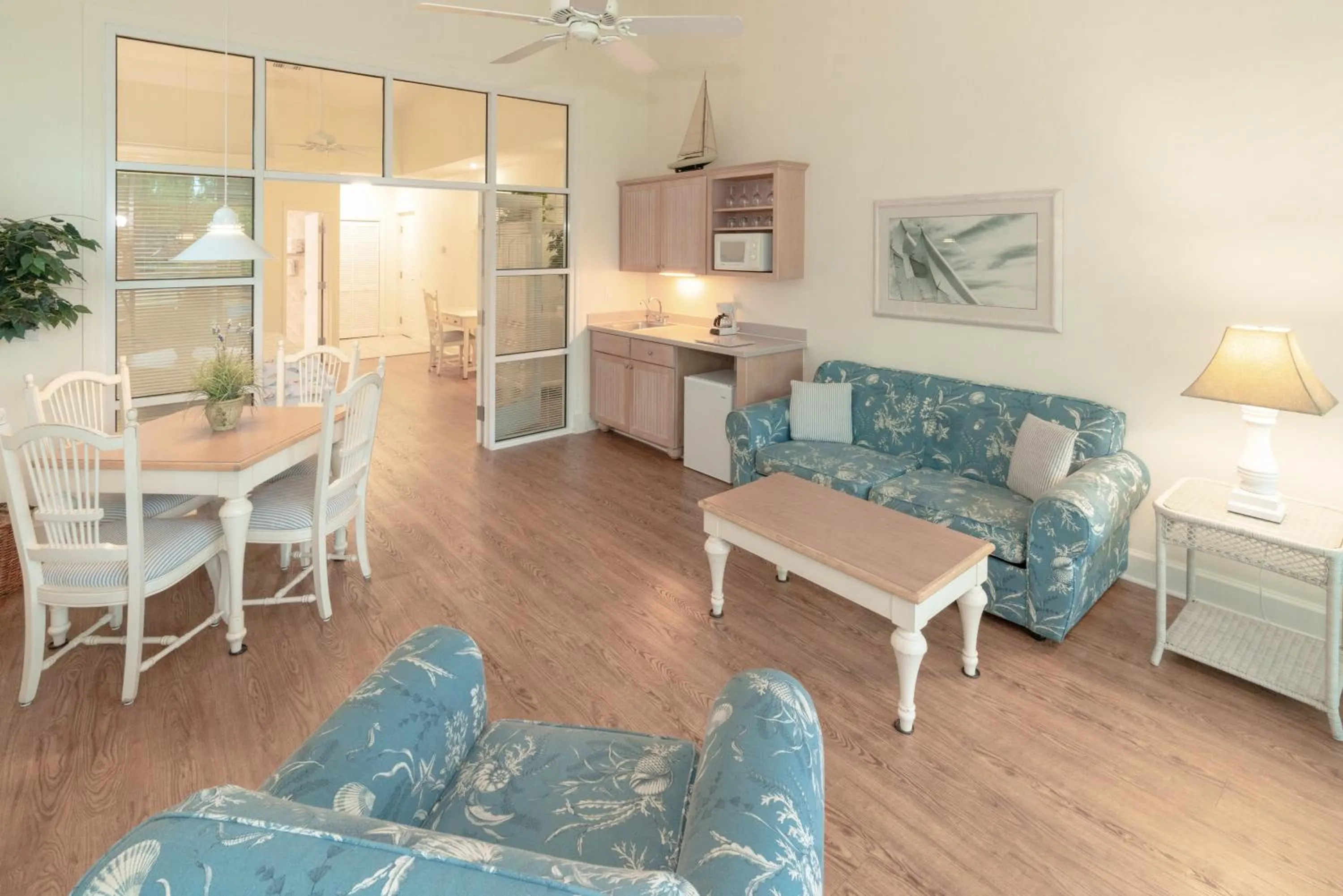 Living room in Sun Retreats Dunedin