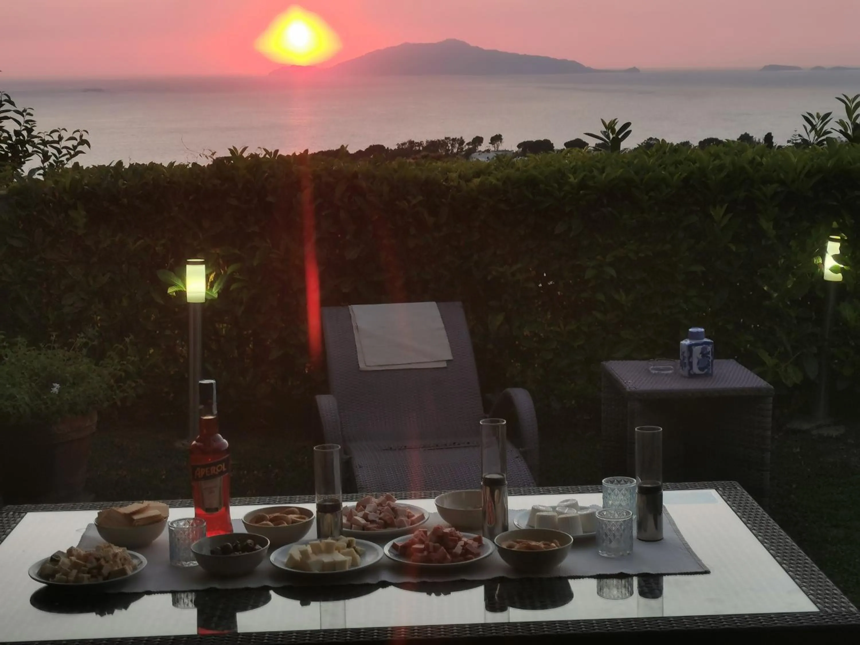 Garden in B&B Il Tramonto