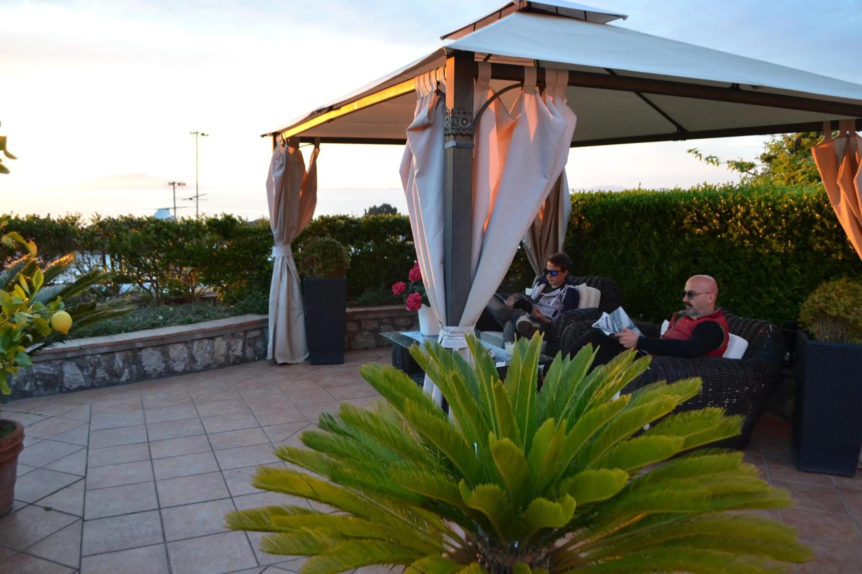 Balcony/Terrace in B&B Il Tramonto