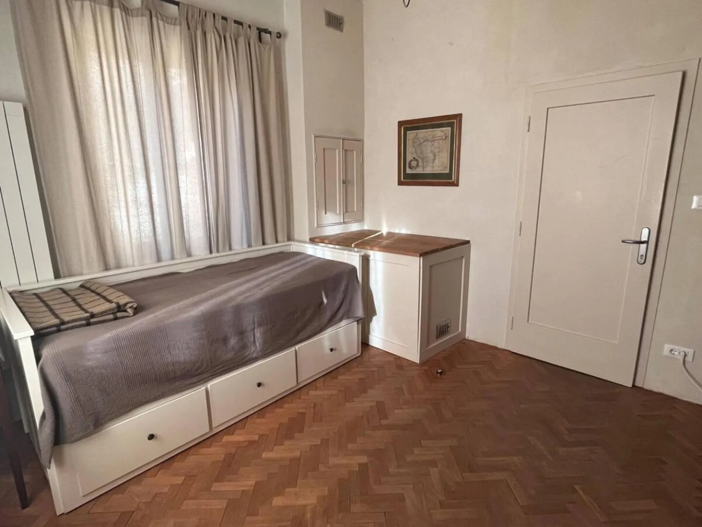 Bedroom, Bed in Tolmin center apartments Townhouse & Loft